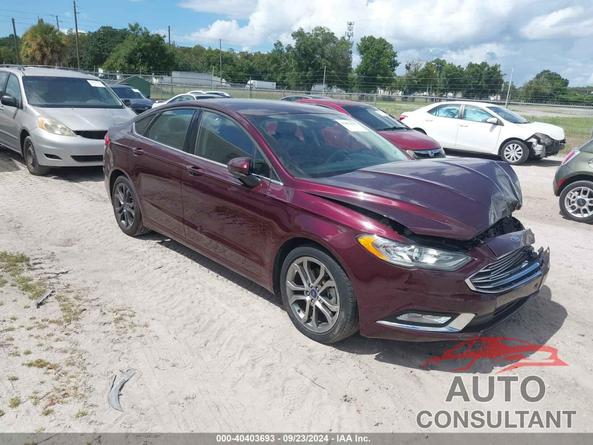 FORD FUSION 2017 - 3FA6P0H75HR343976