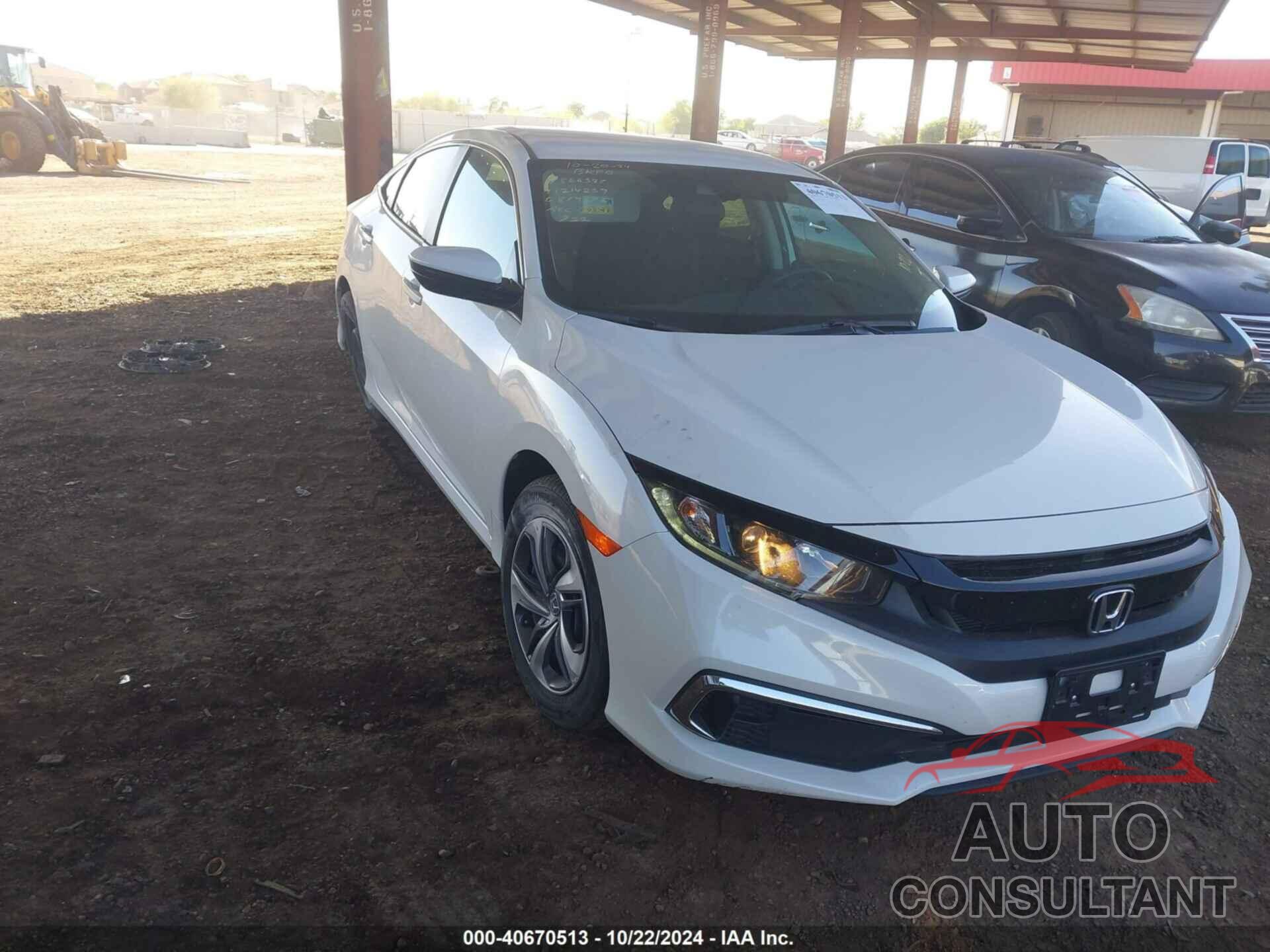 HONDA CIVIC 2019 - 2HGFC2F65KH566387