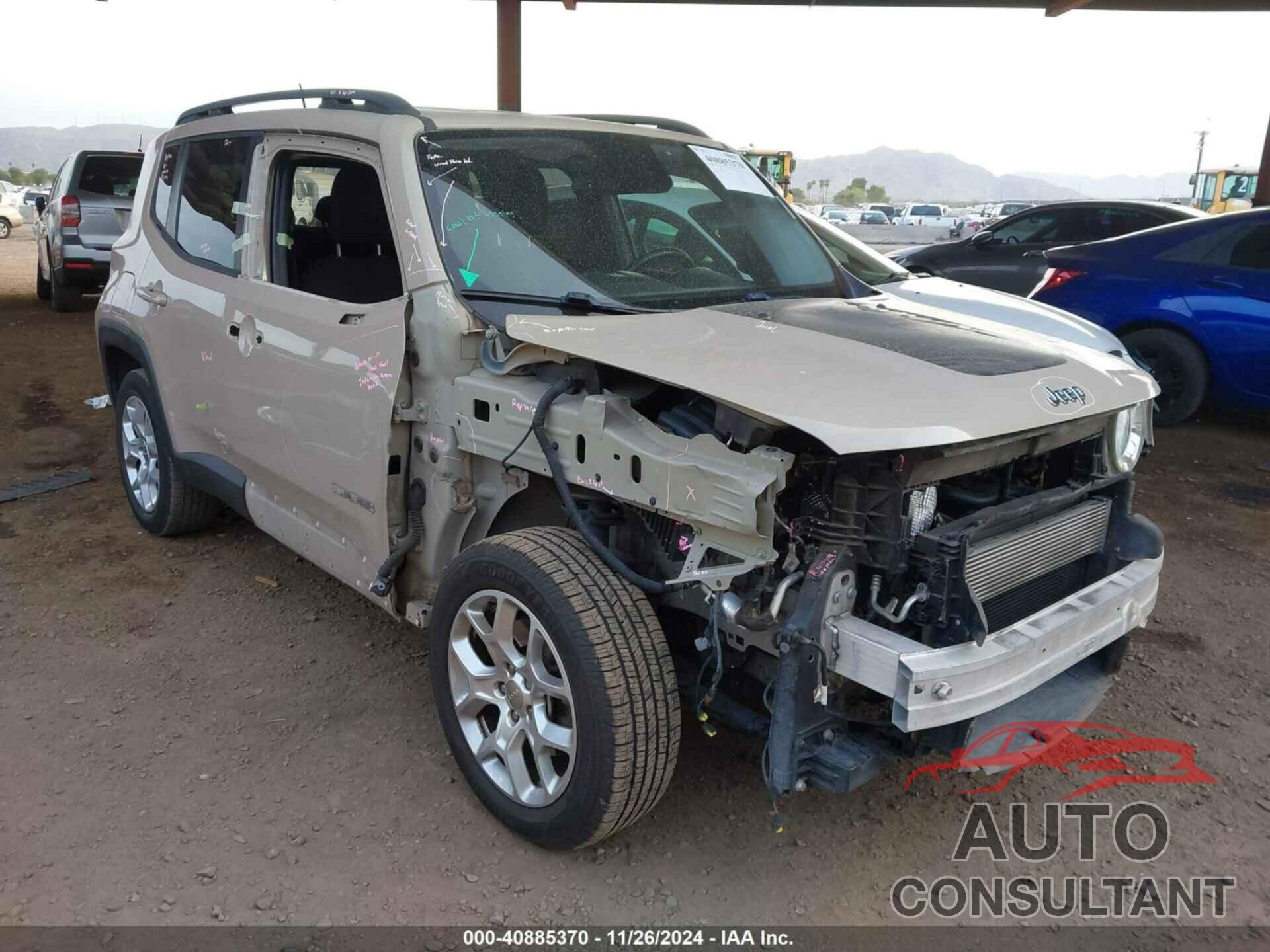 JEEP RENEGADE 2016 - ZACCJABTXGPD34001