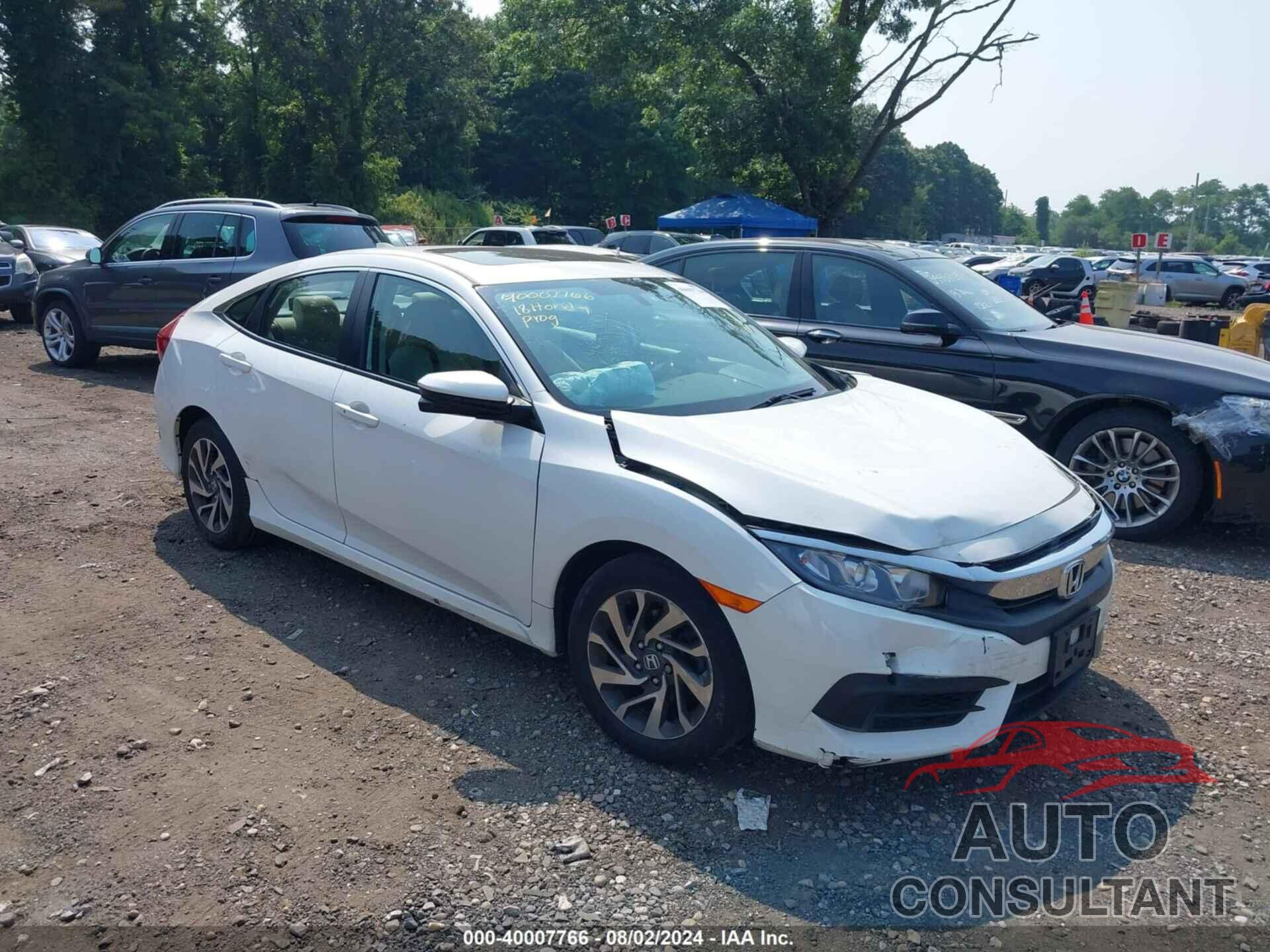 HONDA CIVIC 2018 - 2HGFC2F76JH515455