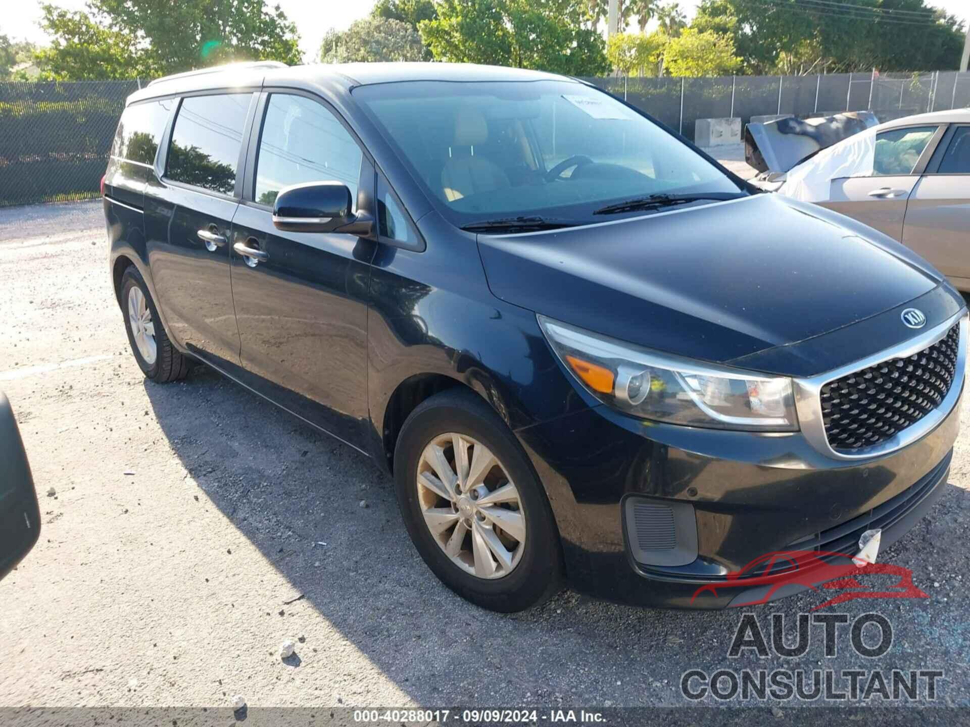 KIA SEDONA 2017 - KNDMB5C11H6305934