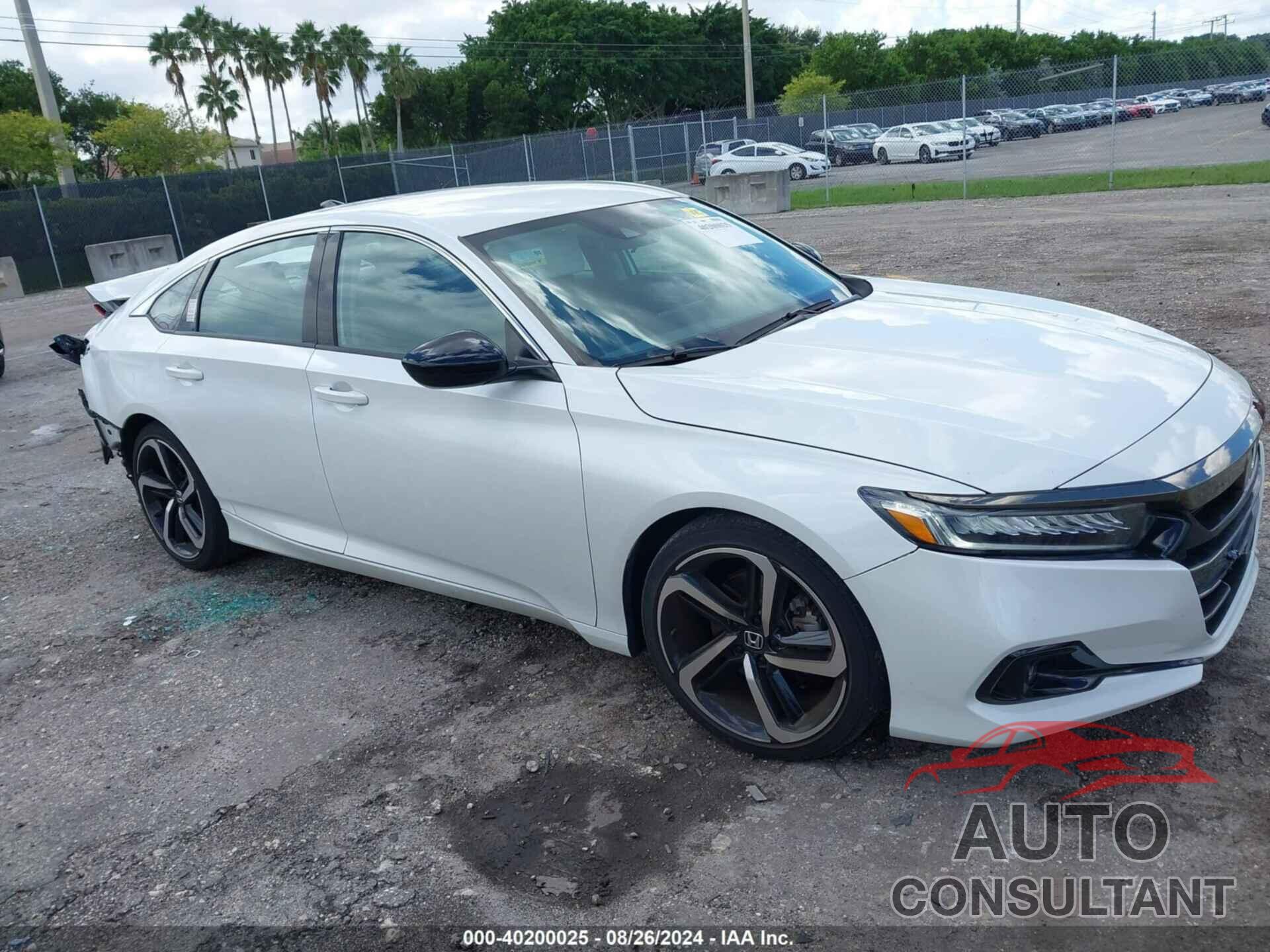 HONDA ACCORD 2021 - 1HGCV1F43MA113585