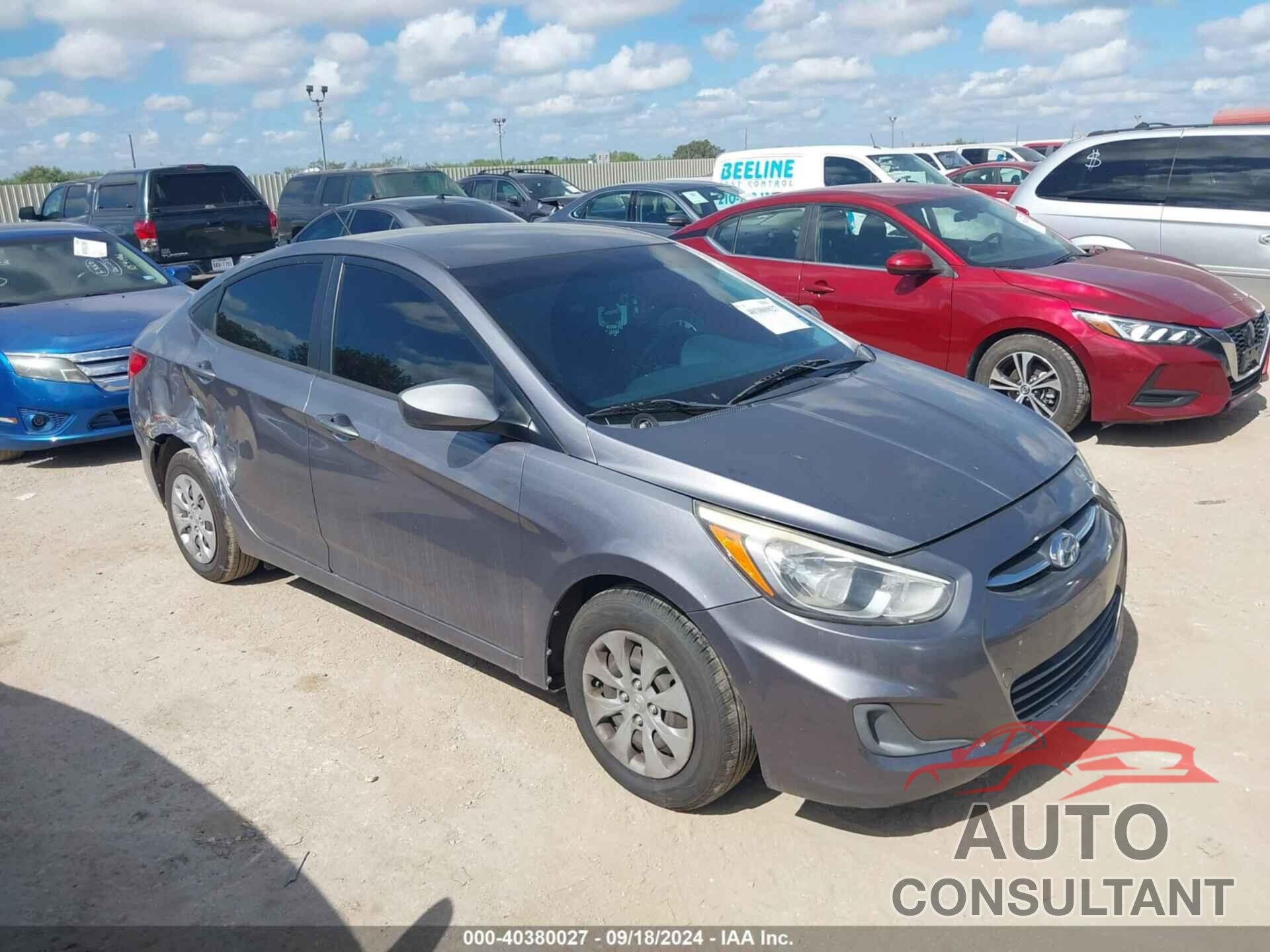 HYUNDAI ACCENT 2016 - KMHCT4AE4GU984807