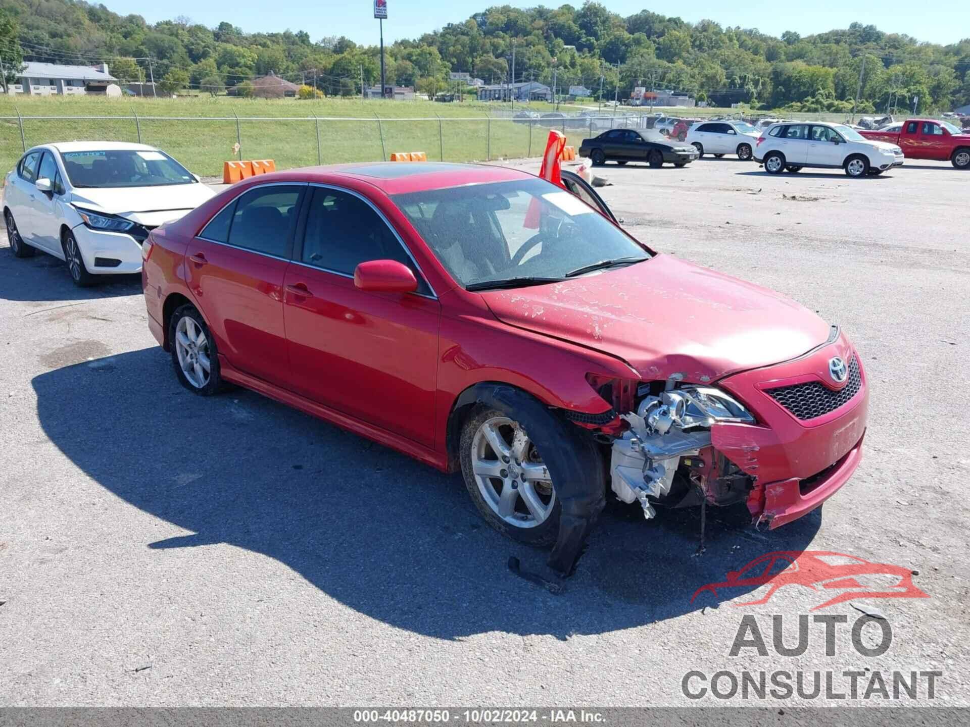 TOYOTA CAMRY 2009 - 4T1BE46K39U276331