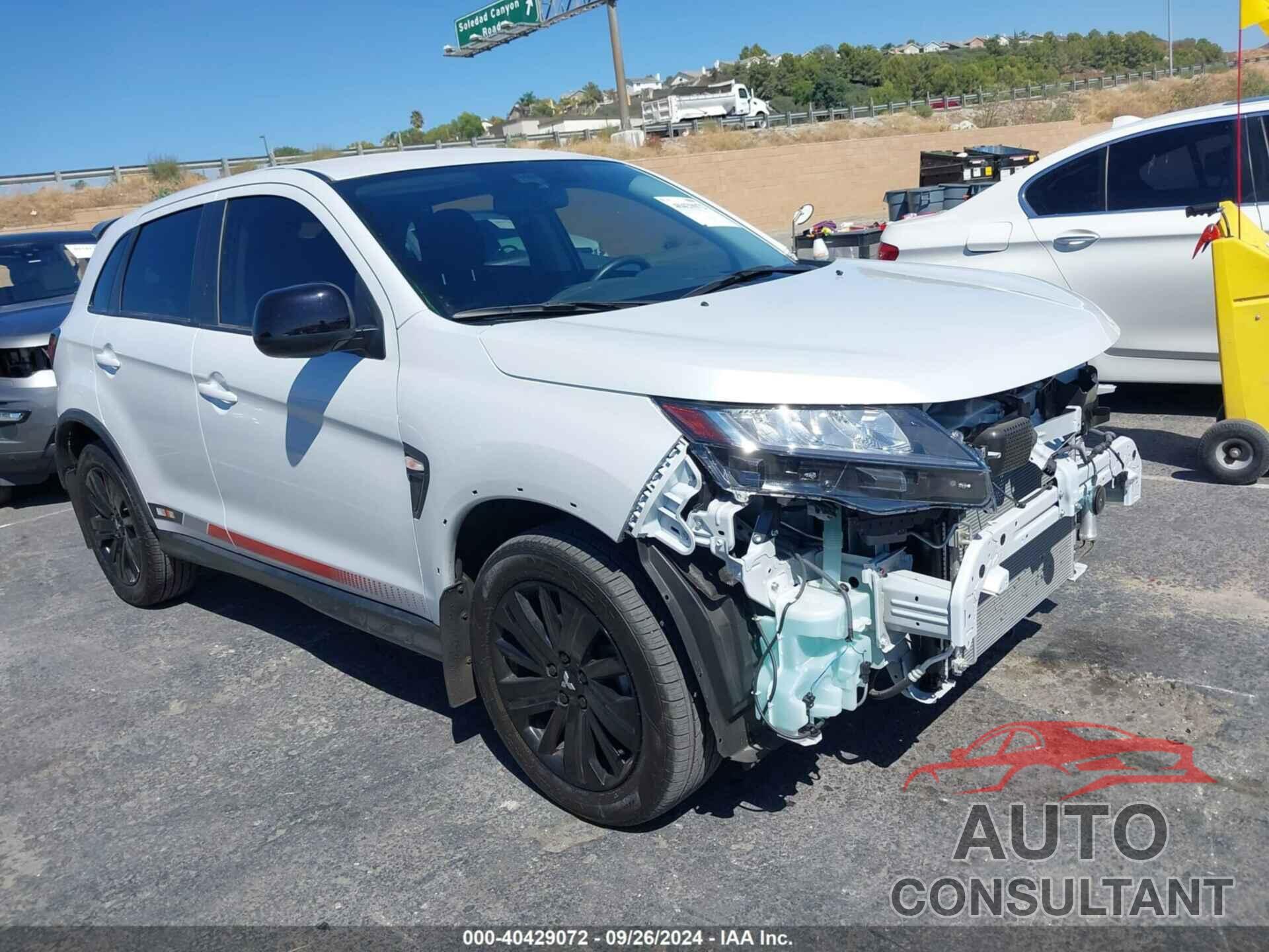 MITSUBISHI OUTLANDER SPORT 2023 - JA4ARUAU6PU008376