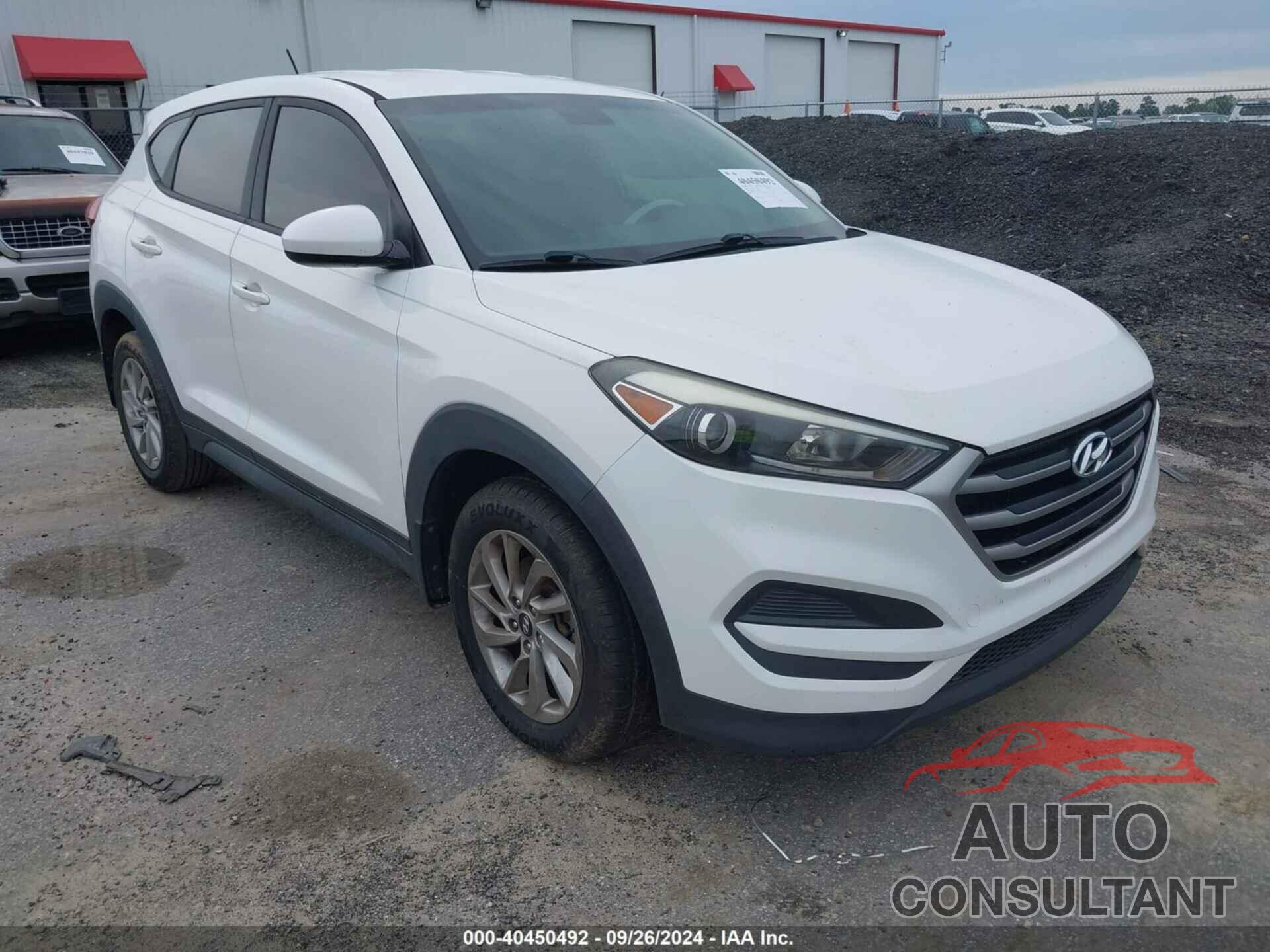 HYUNDAI TUCSON 2017 - KM8J23A4XHU285615