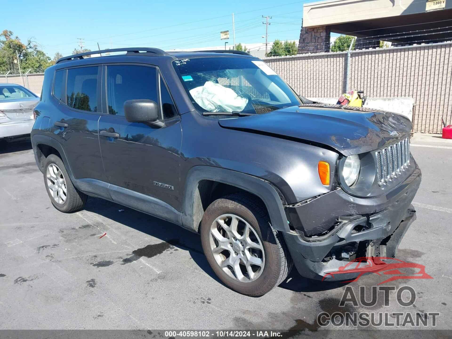 JEEP RENEGADE 2018 - ZACCJBAB0JPJ17155