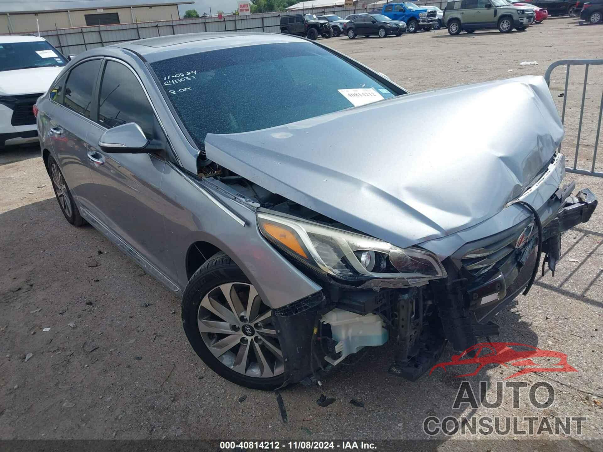 HYUNDAI SONATA 2016 - 5NPE34AF2GH414241