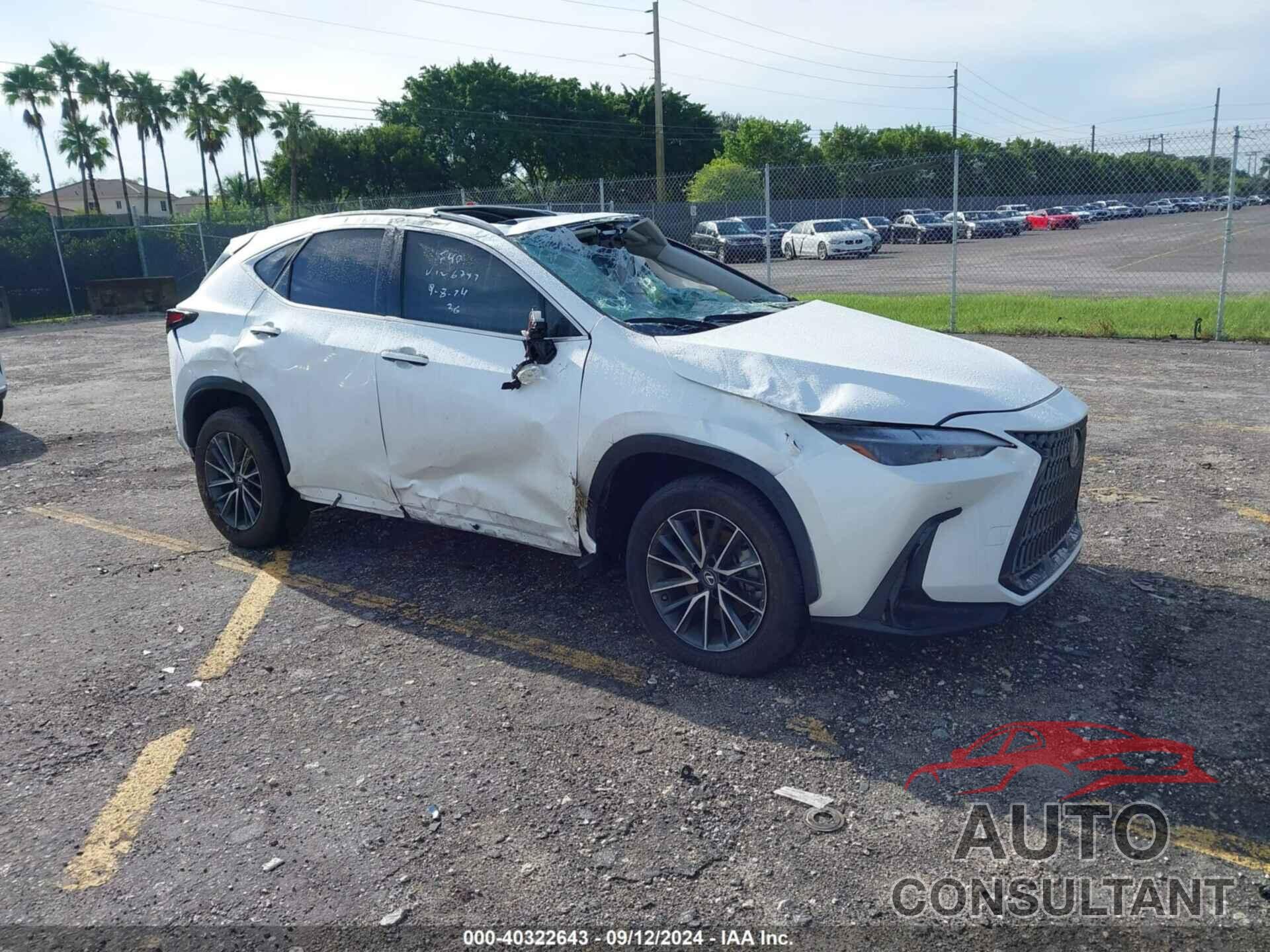 LEXUS NX 350 2022 - 2T2GGCEZ5NC006792