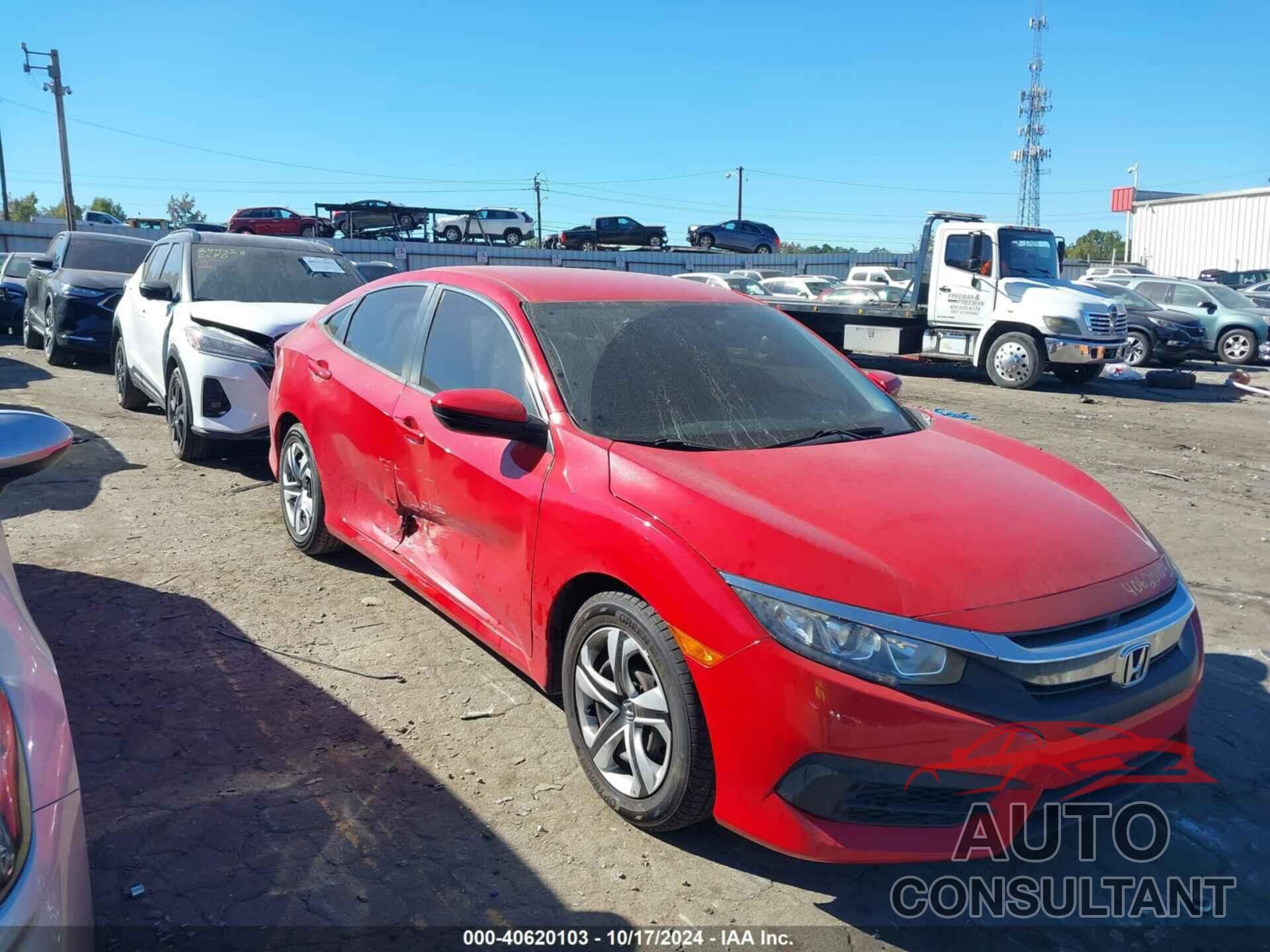 HONDA CIVIC 2017 - 2HGFC2F54HH544672