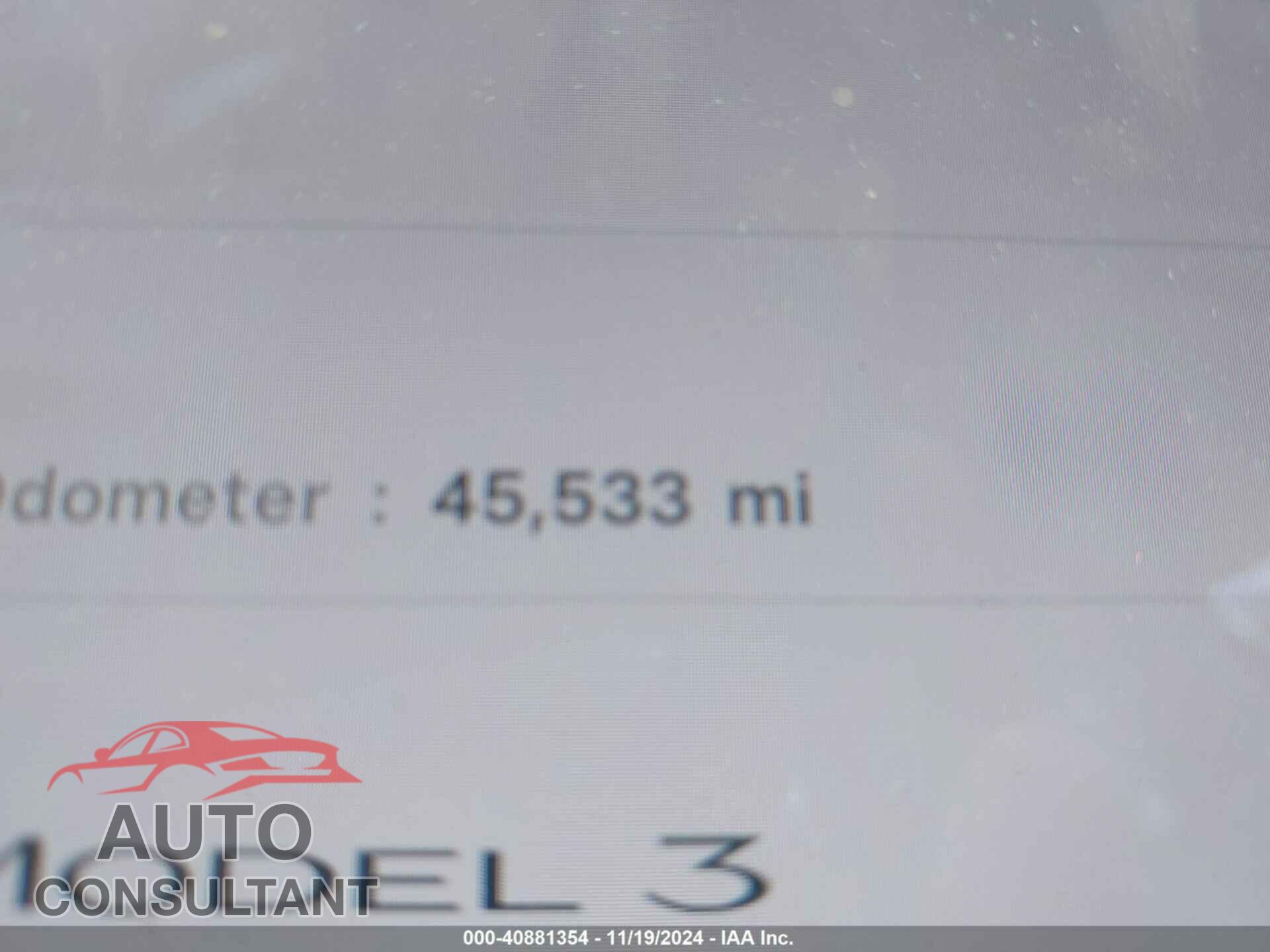 TESLA MODEL 3 2020 - 5YJ3E1EA9LF737158