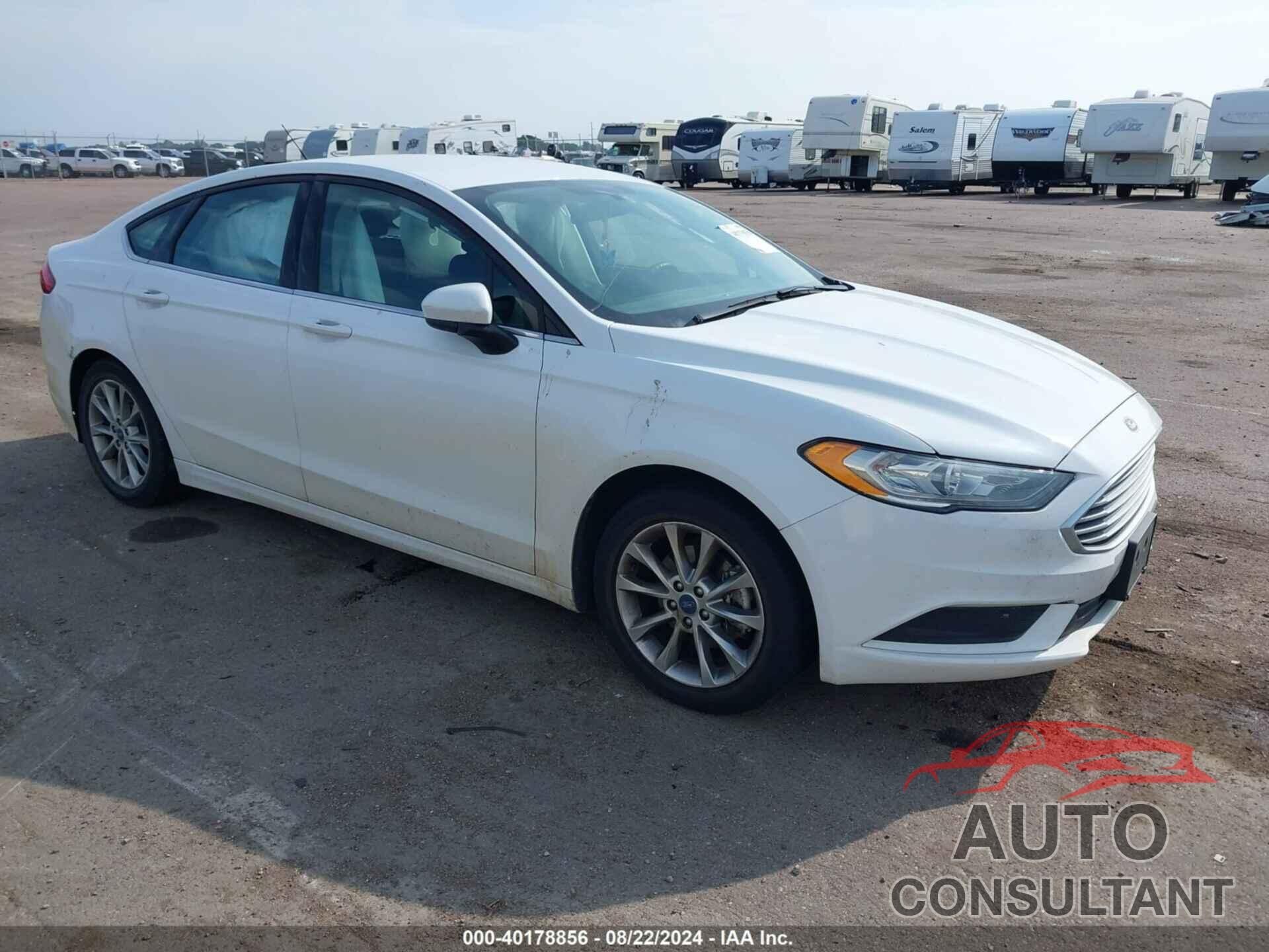 FORD FUSION 2017 - 3FA6P0HD1HR367763