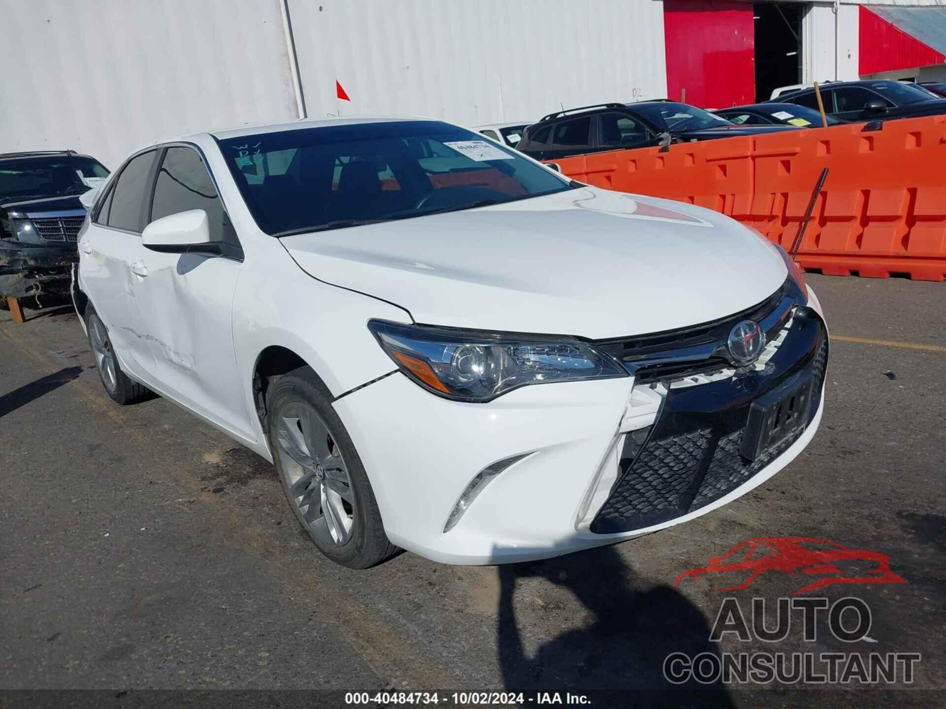 TOYOTA CAMRY 2017 - 4T1BF1FK8HU380677