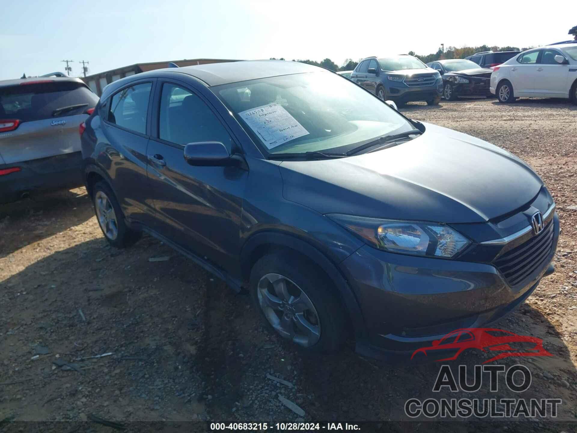 HONDA HR-V 2017 - 3CZRU6H32HM732534