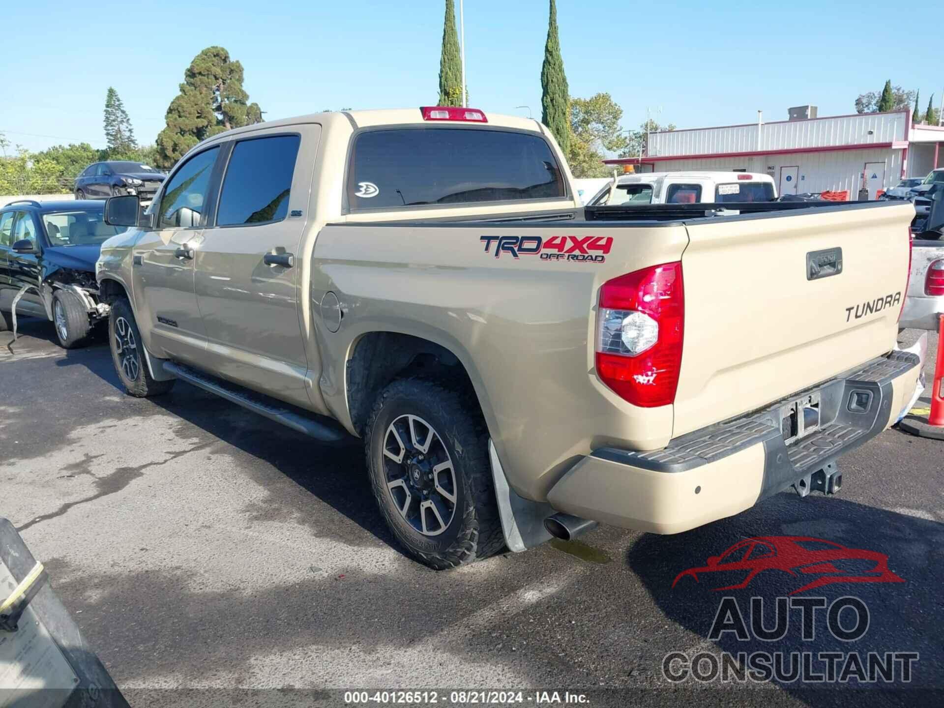 TOYOTA TUNDRA 4WD 2019 - 5TFDY5F19KX845320