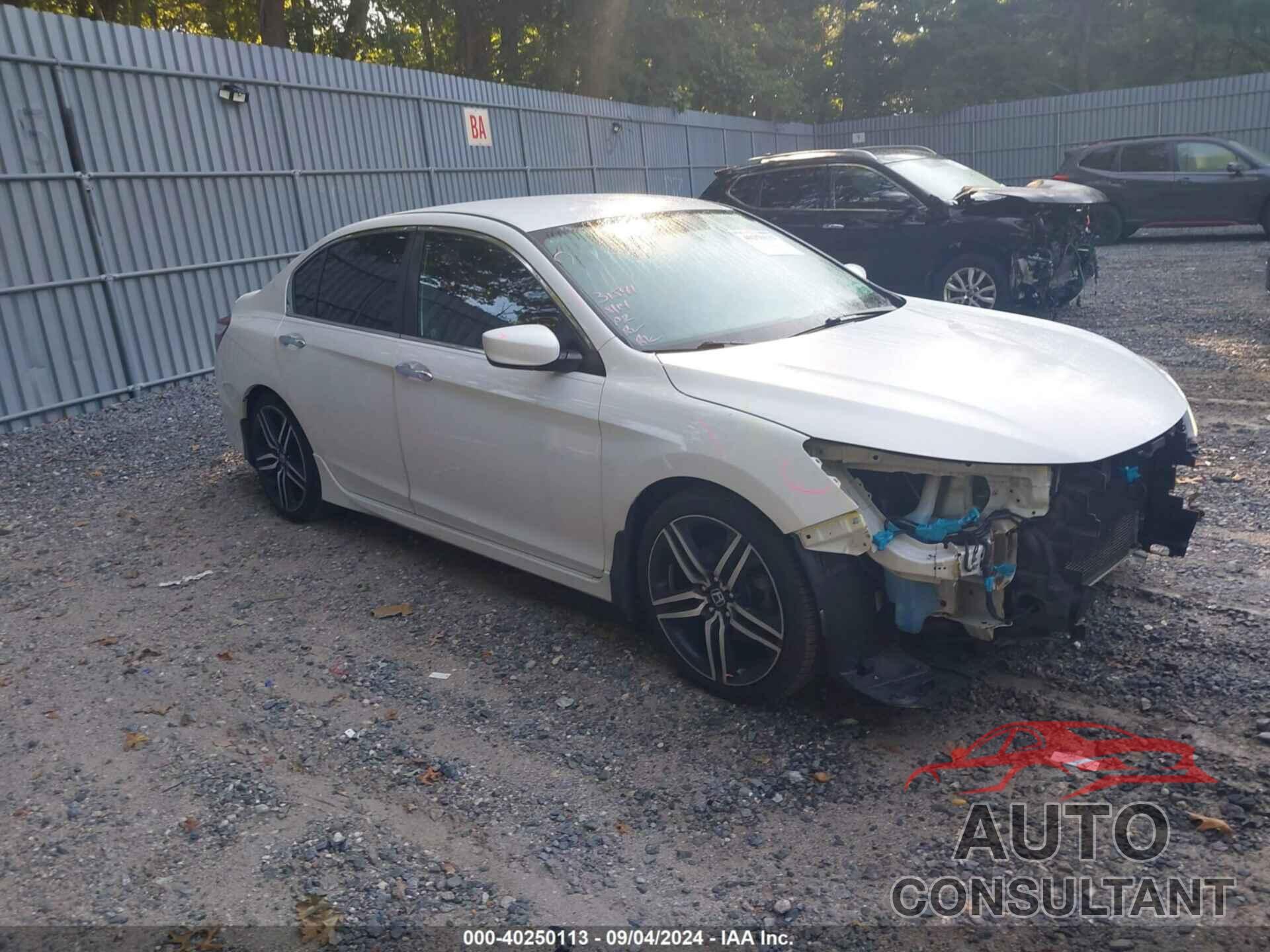 HONDA ACCORD 2016 - 1HGCR2F51GA186350