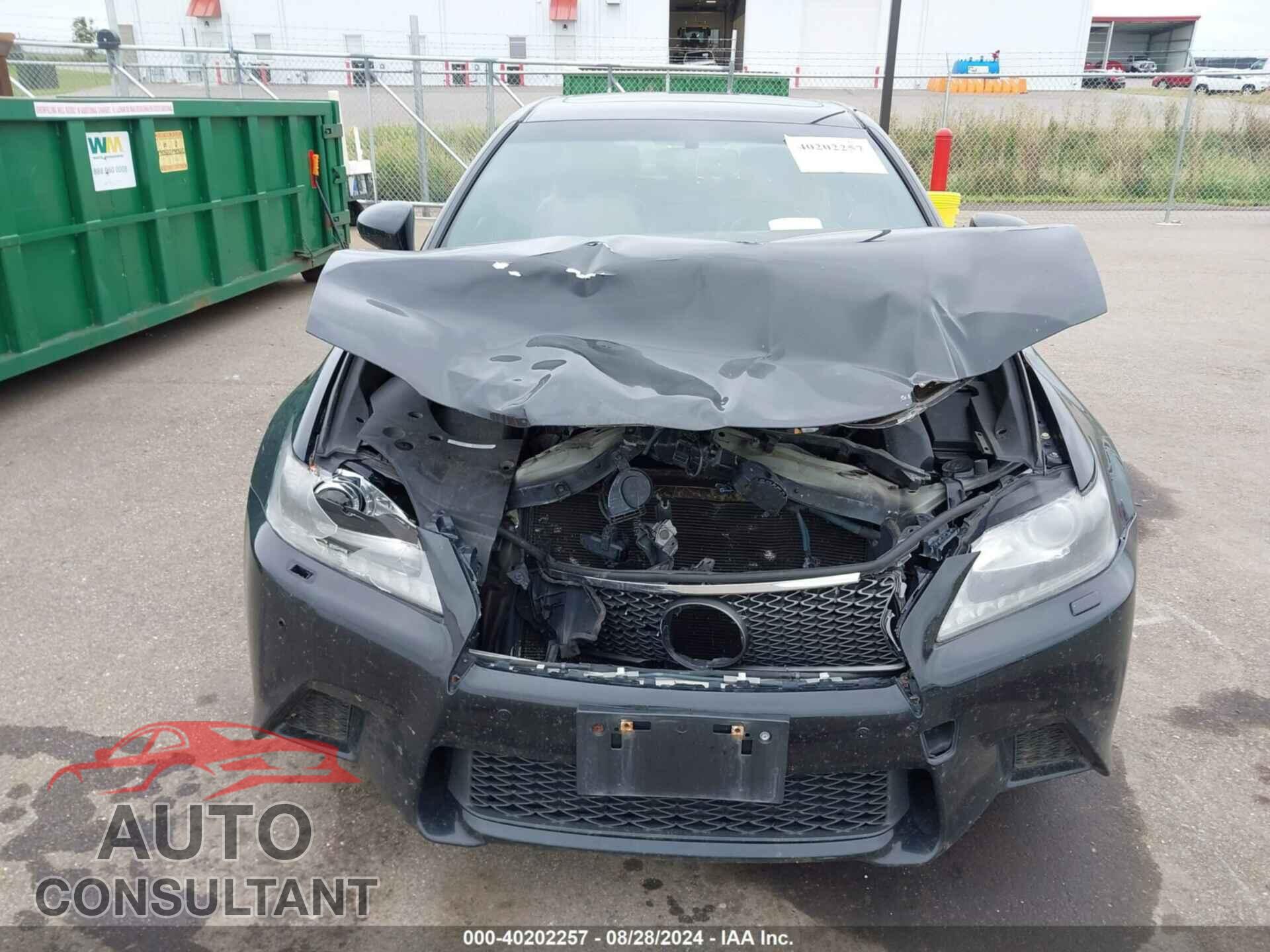 LEXUS GS 350 2013 - JTHCE1BL9D5012781