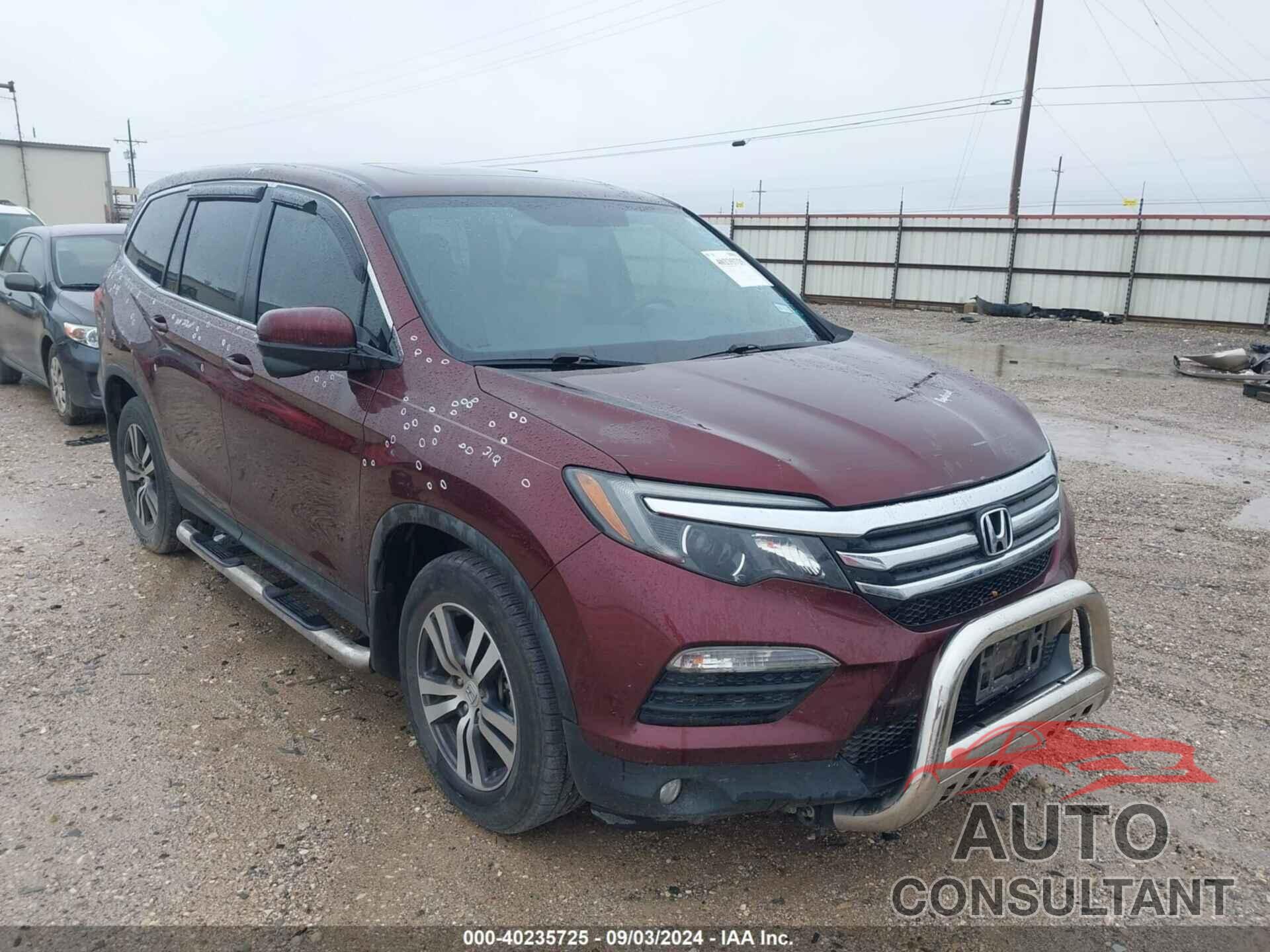 HONDA PILOT 2018 - 5FNYF6H54JB058894