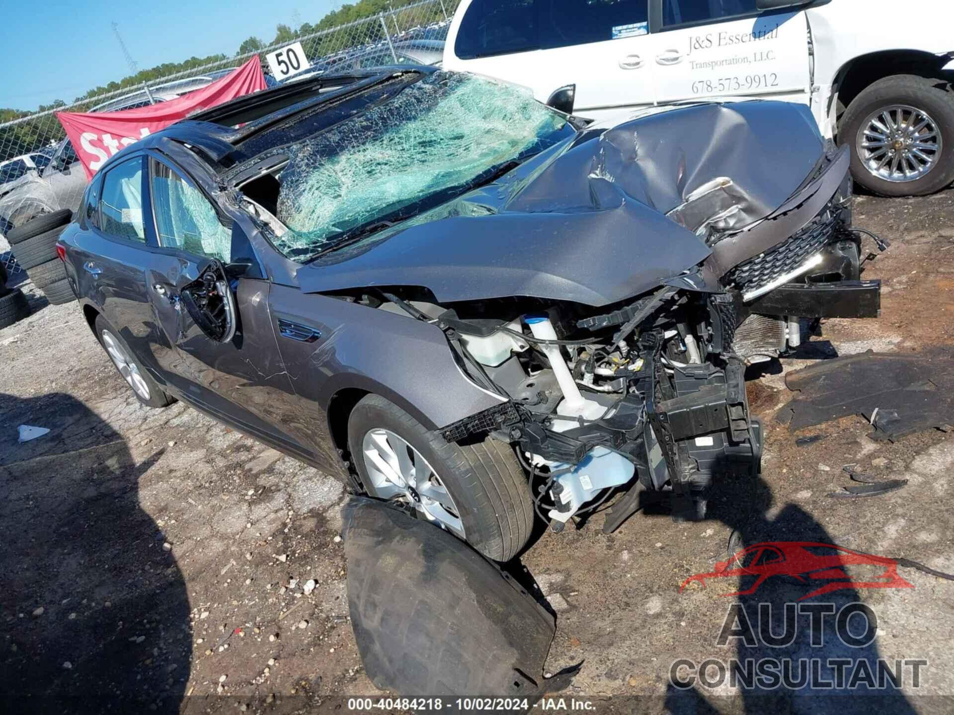 KIA OPTIMA 2016 - 5XXGU4L34GG067368