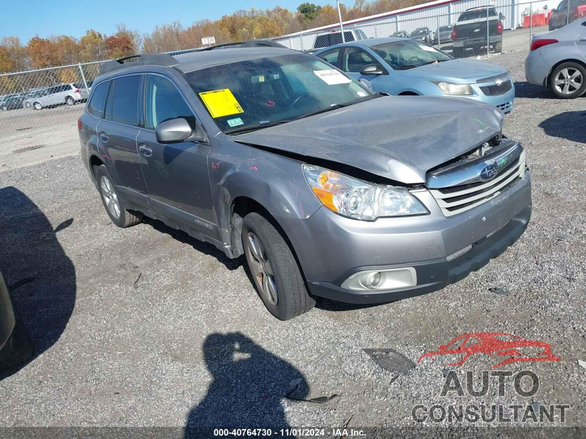 SUBARU OUTBACK 2011 - 4S4BRBCC7B3351534