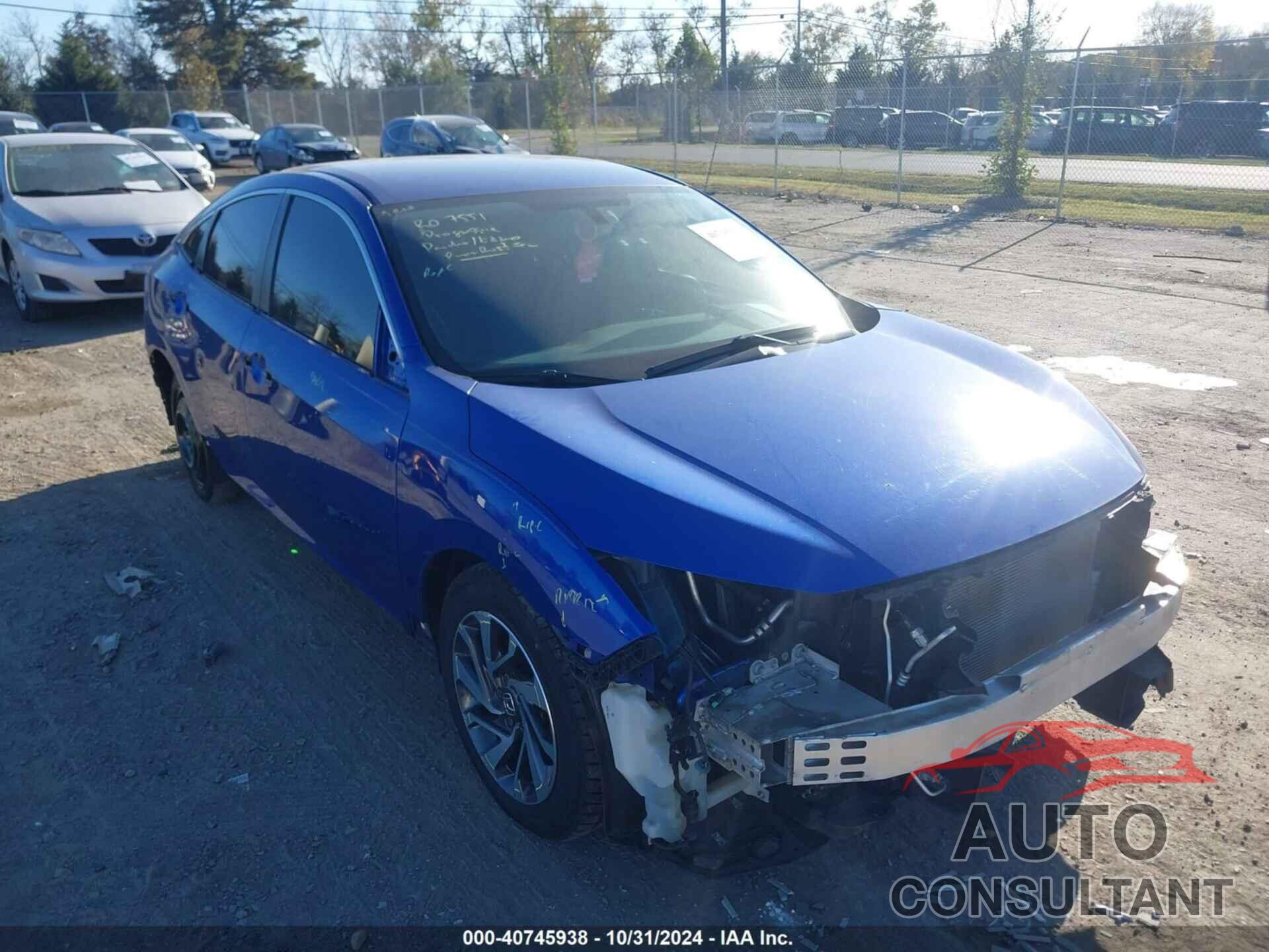 HONDA CIVIC 2016 - 19XFC2F53GE025654