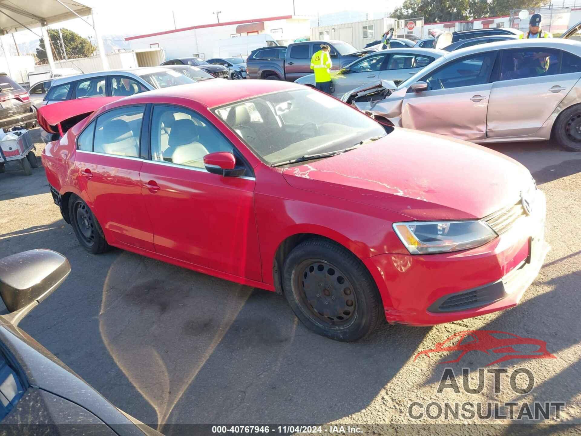 VOLKSWAGEN JETTA 2013 - 3VWDP7AJ0DM292553