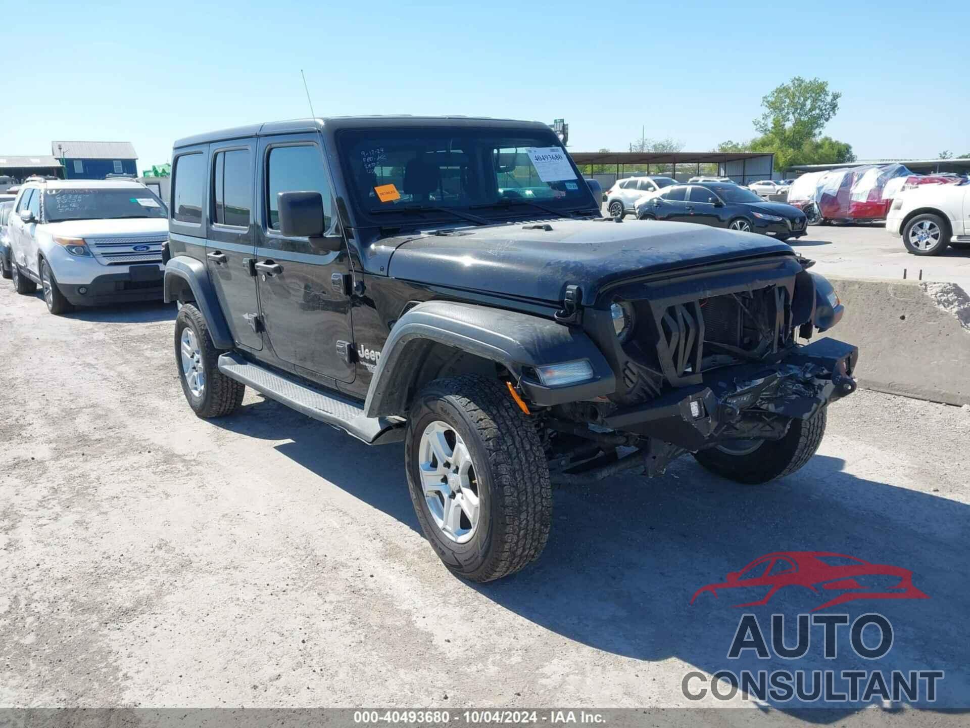 JEEP WRANGLER UNLIMITED 2018 - 1C4HJXDG8JW252562