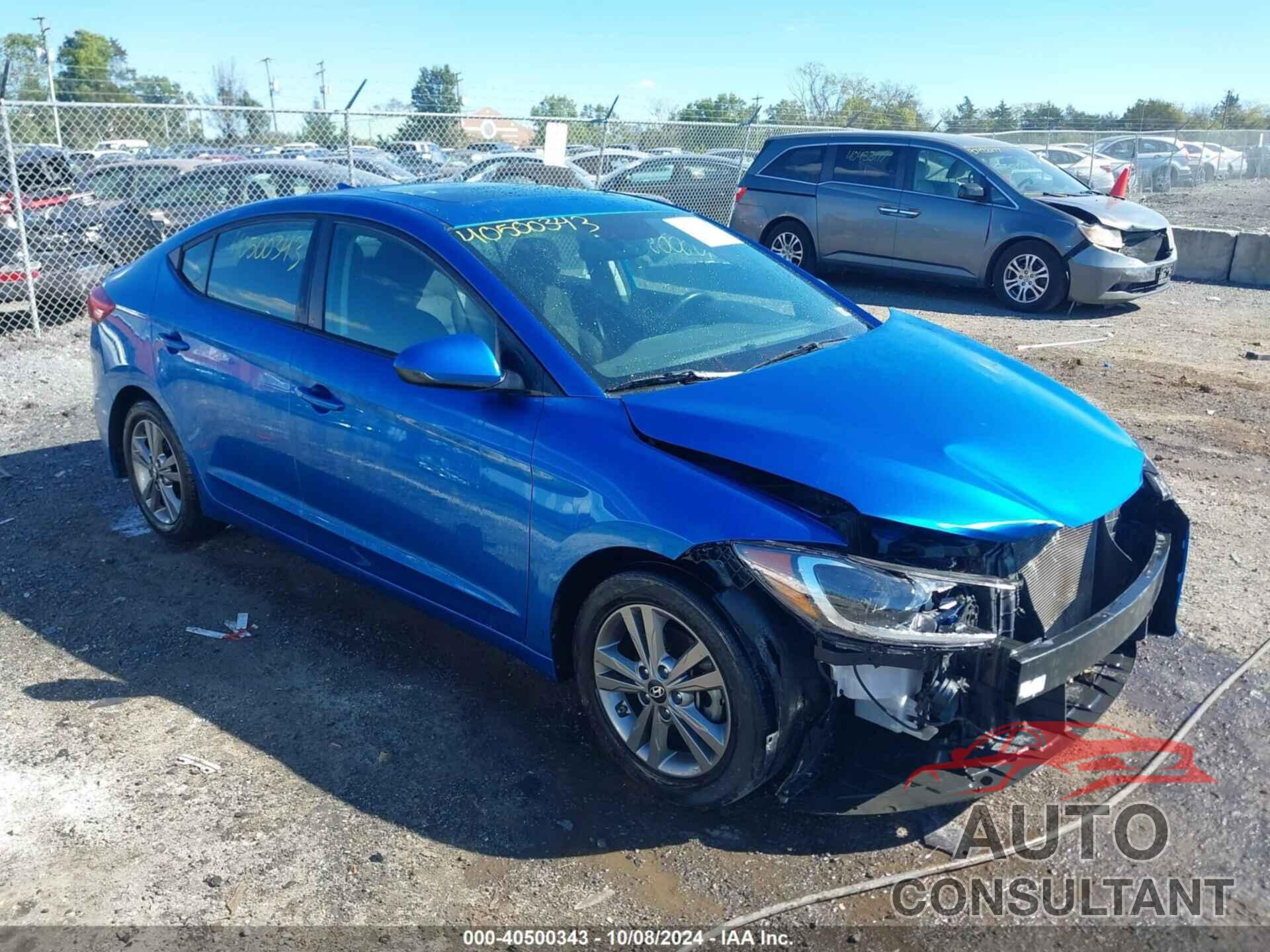 HYUNDAI ELANTRA 2017 - 5NPD84LF4HH154484