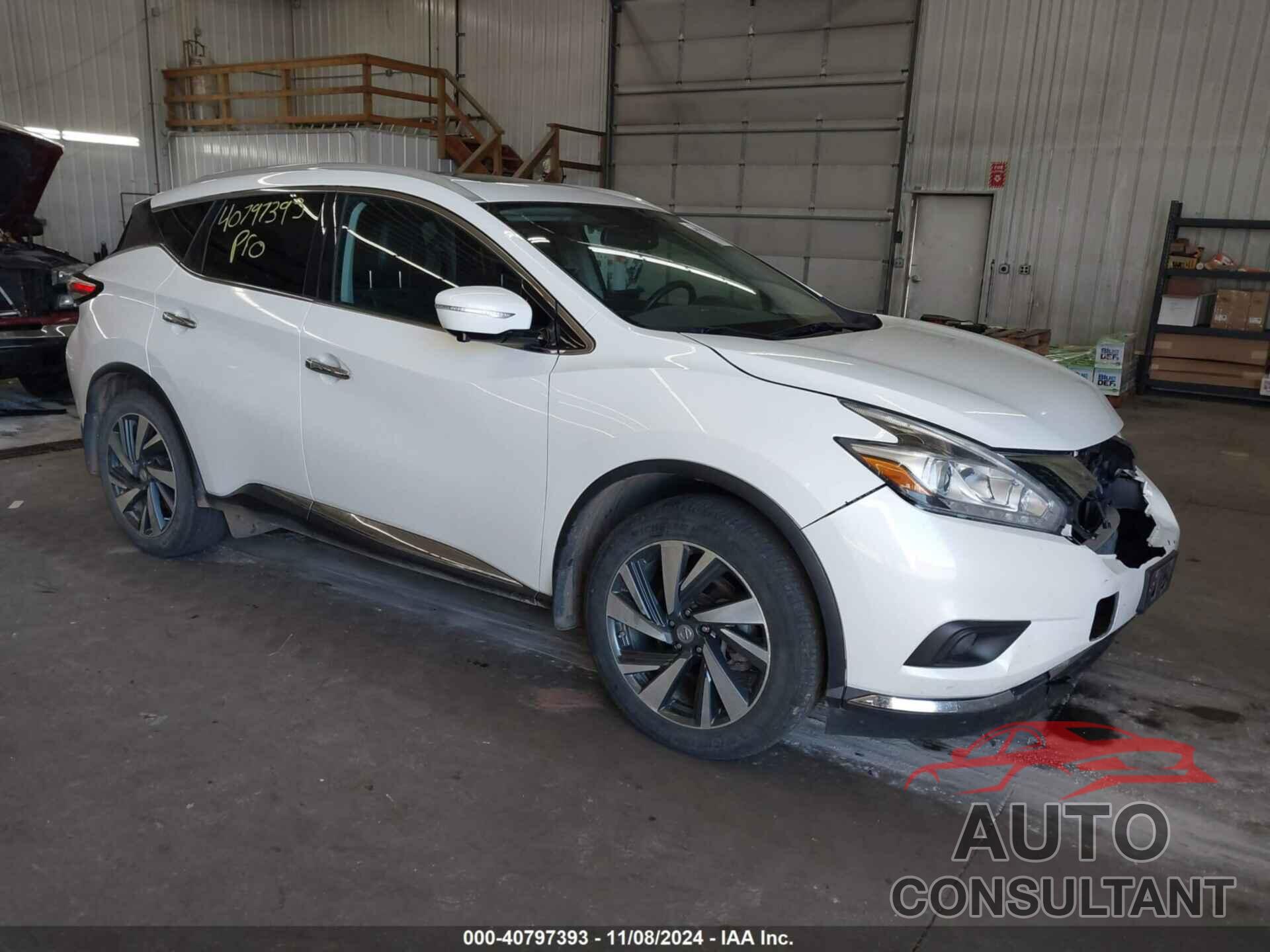 NISSAN MURANO 2015 - 5N1AZ2MH0FN238847