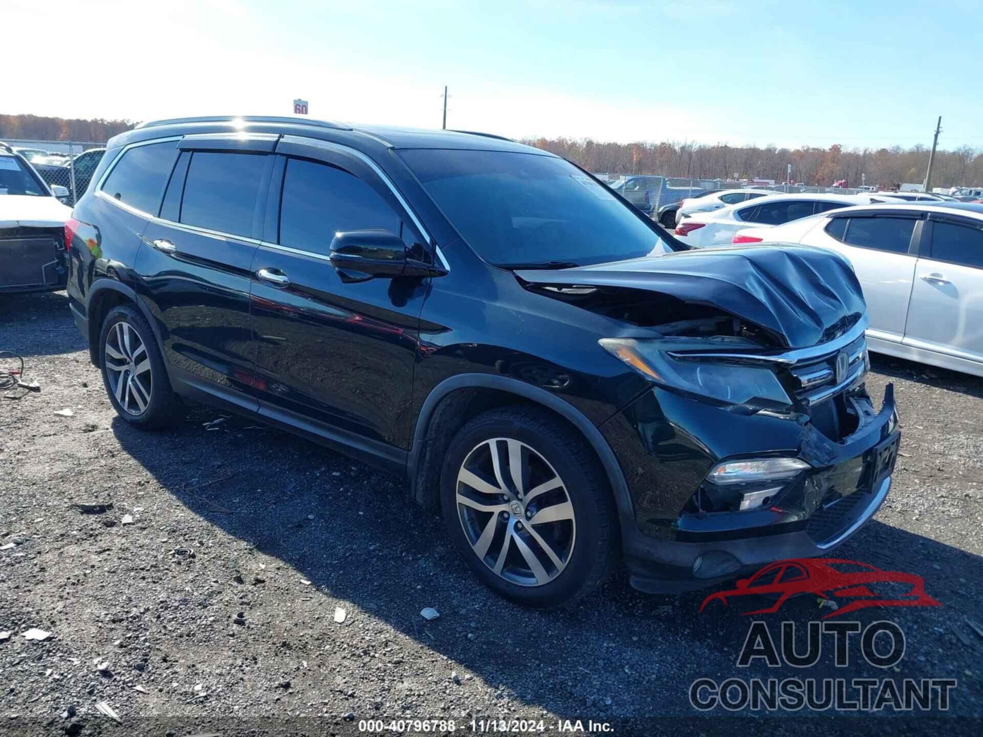 HONDA PILOT 2016 - 5FNYF6H93GB017894