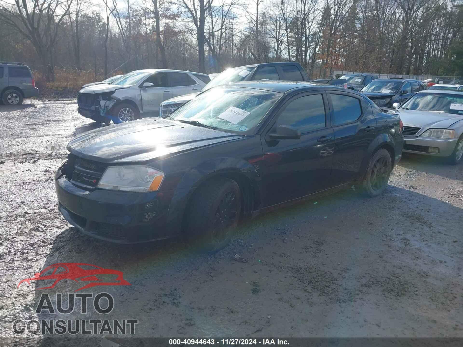 DODGE AVENGER 2013 - 1C3CDZAB7DN544000
