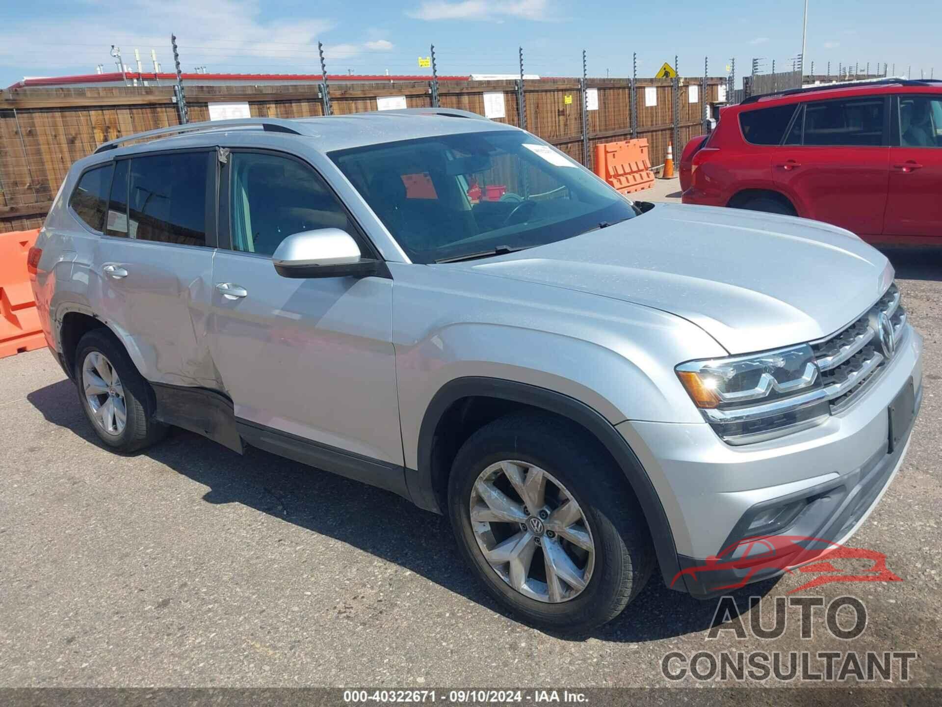 VOLKSWAGEN ATLAS 2018 - 1V2CR2CA7JC562303