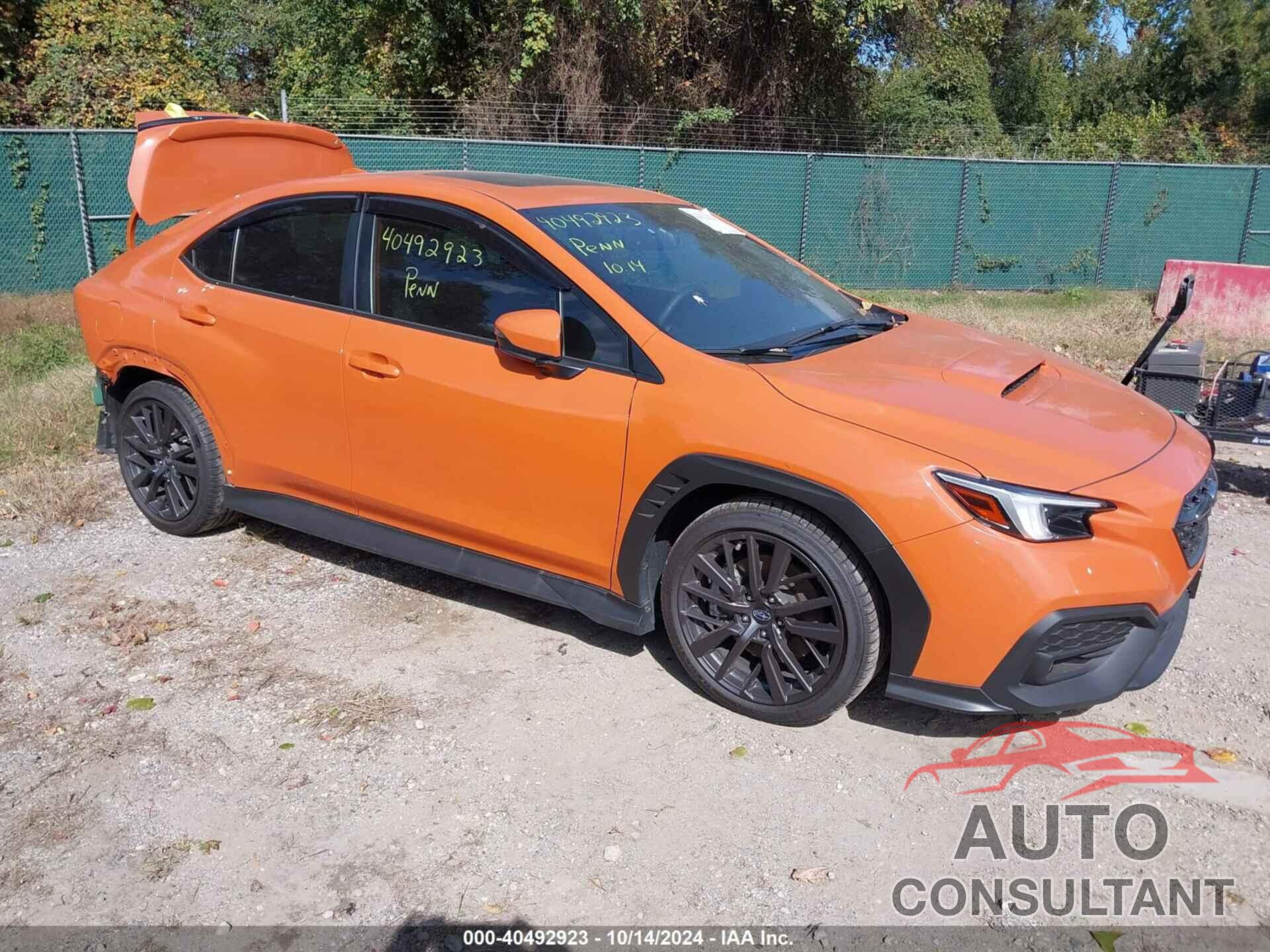 SUBARU WRX 2023 - JF1VBAL65P9809642