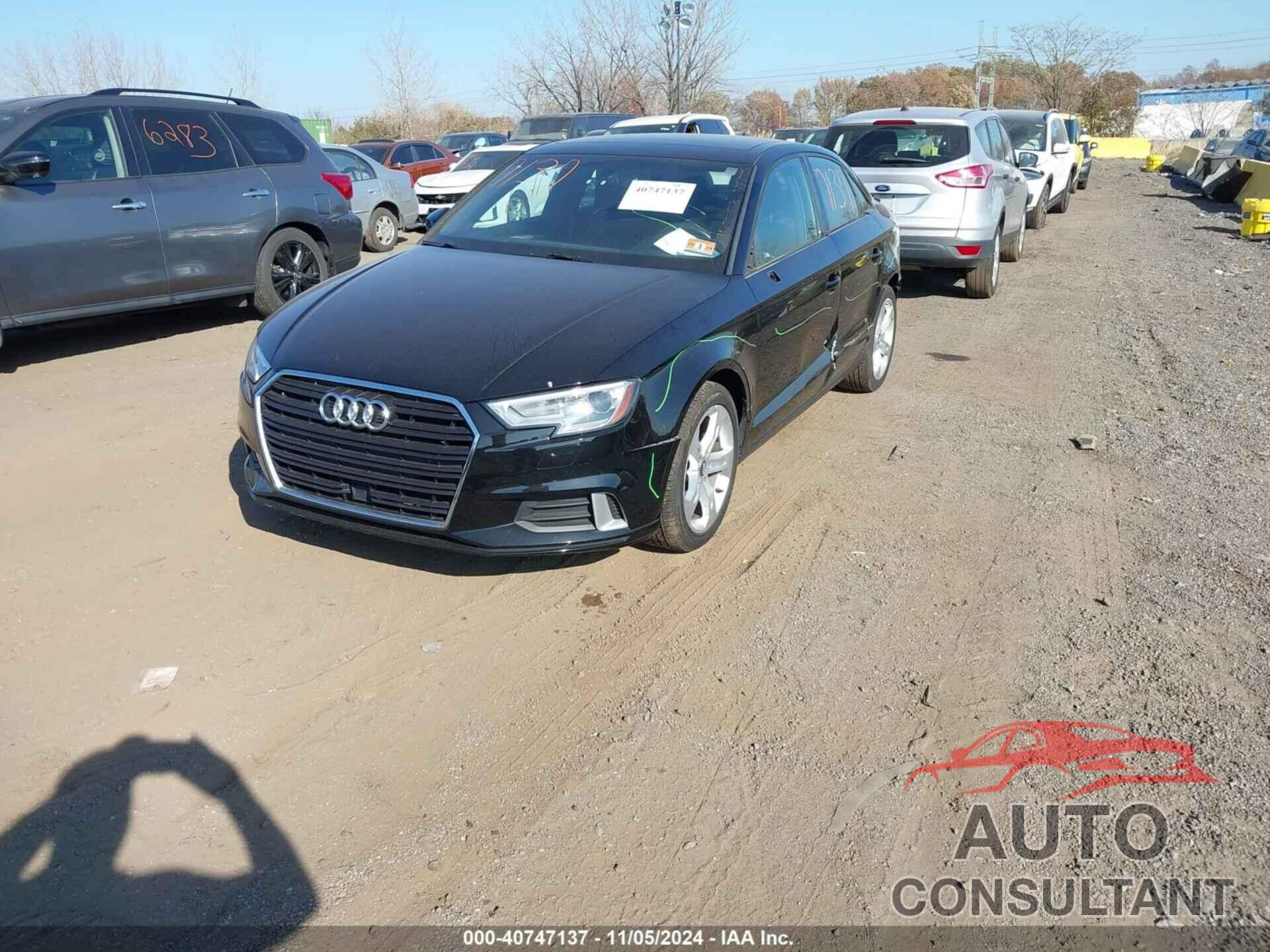 AUDI A3 2017 - WAUAUGFF7H1040009