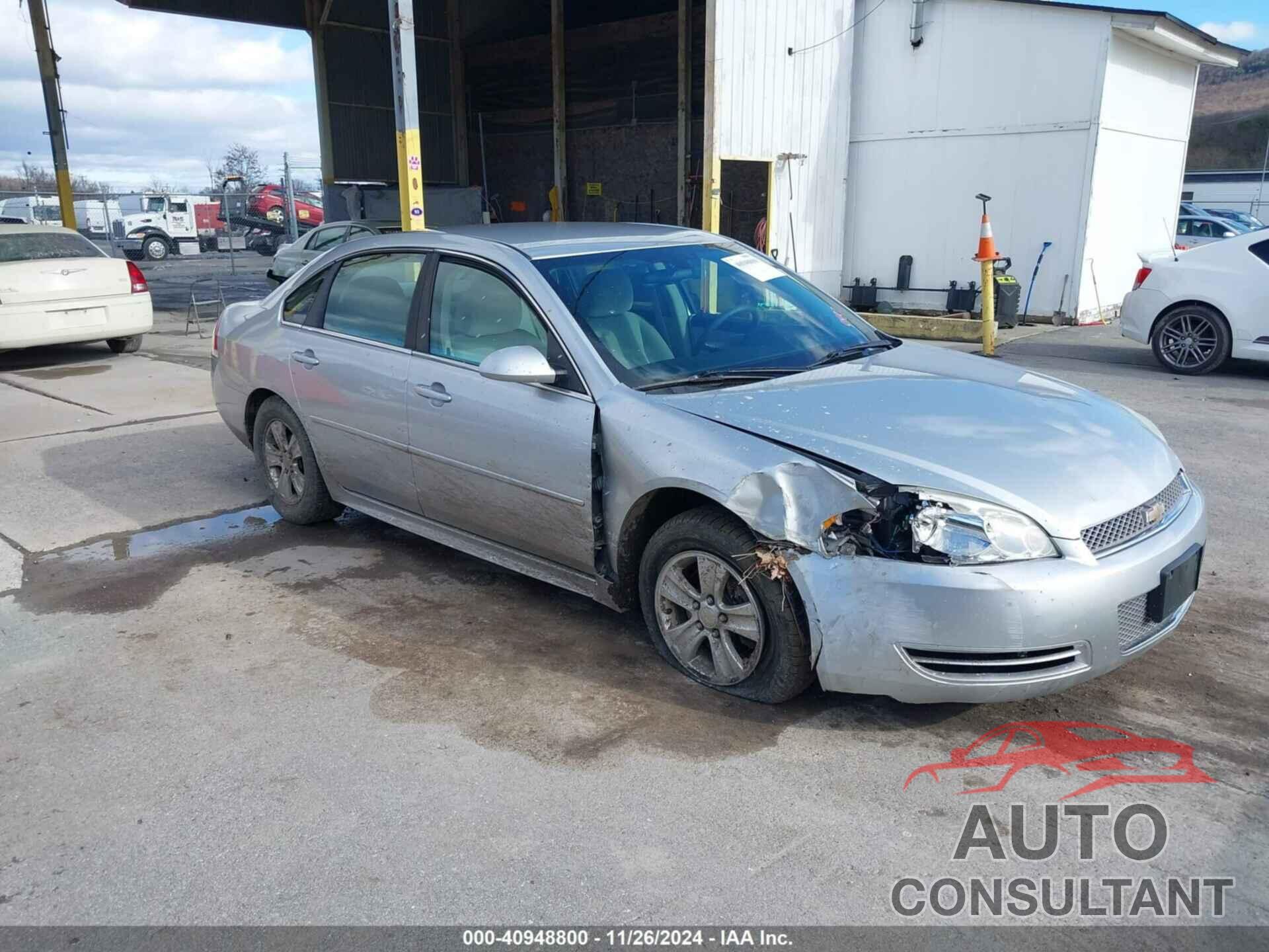 CHEVROLET IMPALA 2013 - 2G1WF5E38D1254437