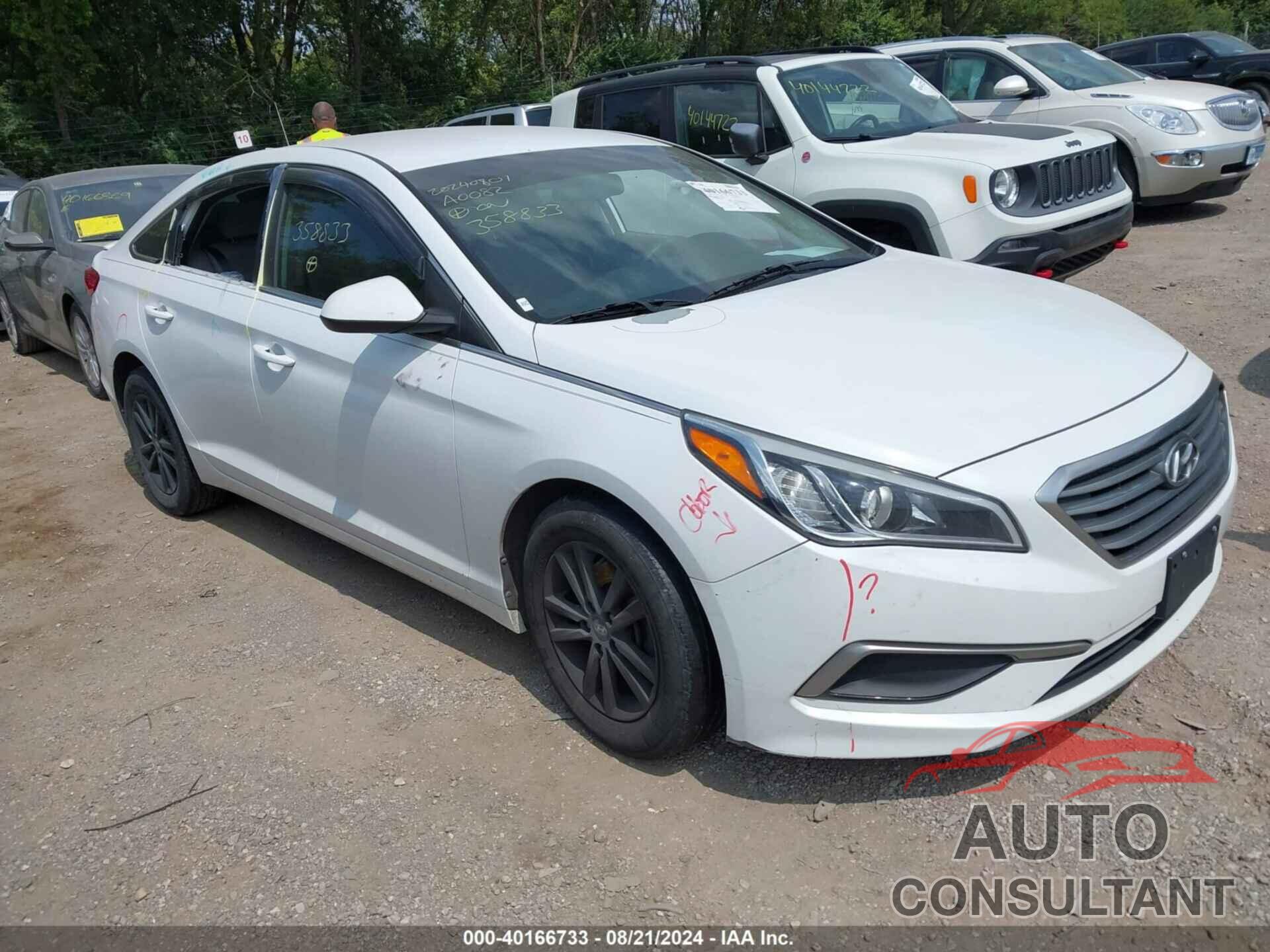 HYUNDAI SONATA 2016 - 5NPE24AF5GH358833