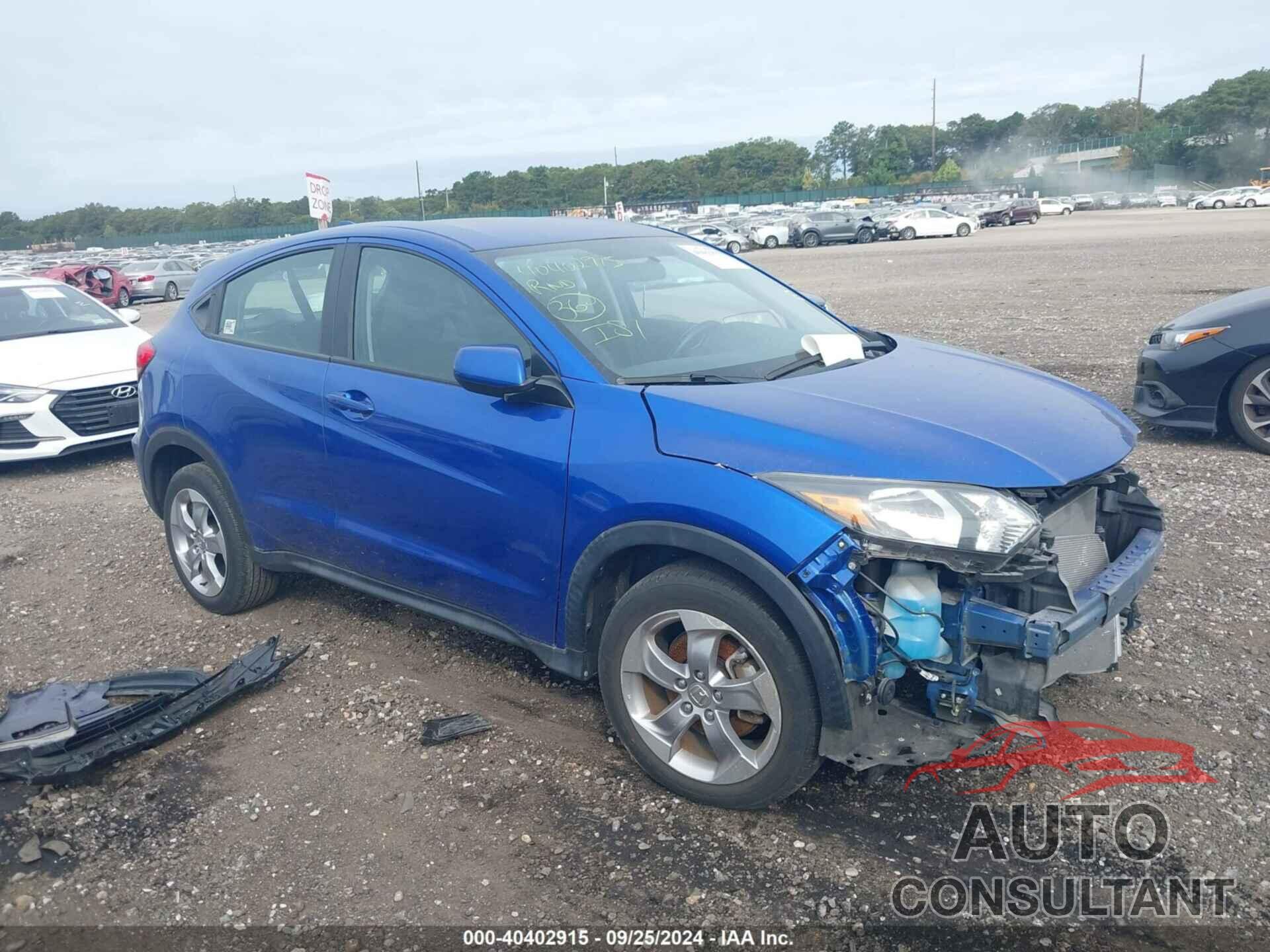 HONDA HR-V 2018 - 3CZRU6H34JG729185