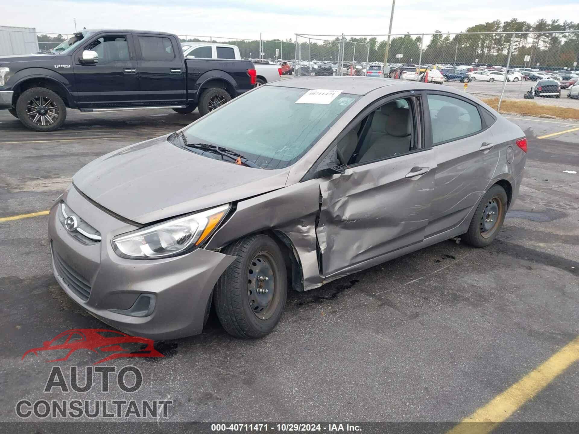 HYUNDAI ACCENT 2017 - KMHCT4AE8HU376743