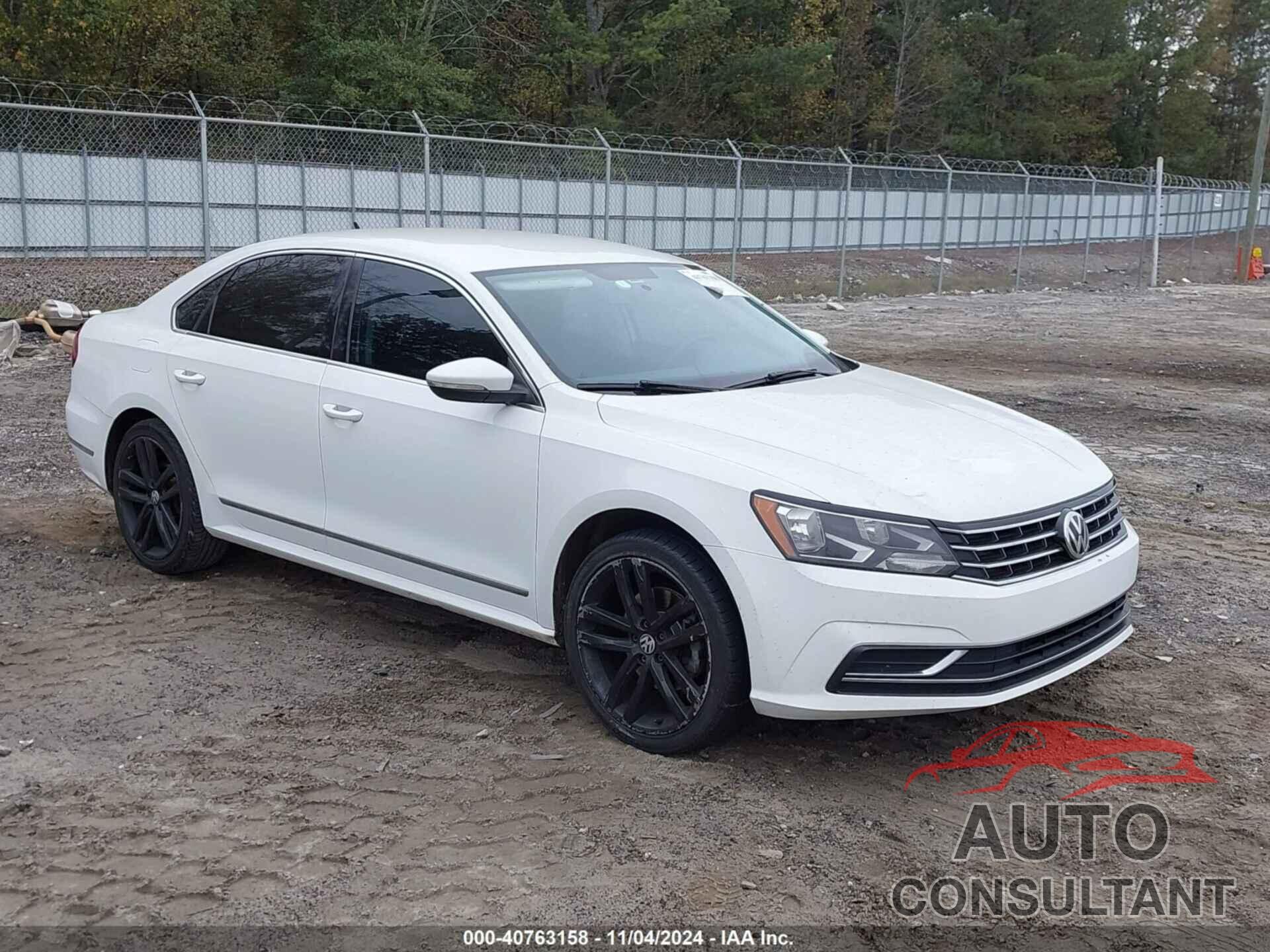 VOLKSWAGEN PASSAT 2017 - 1VWAT7A38HC012790