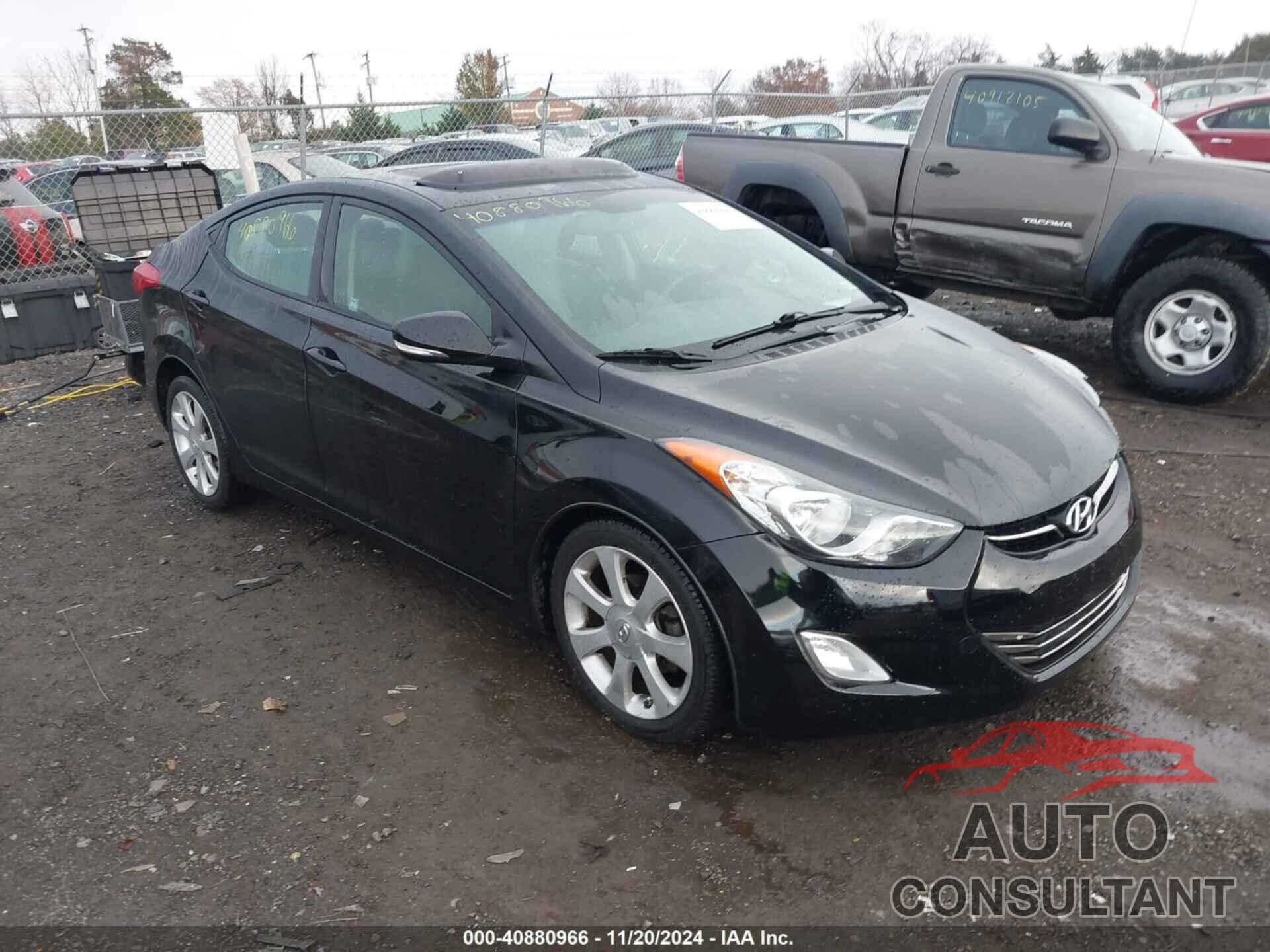 HYUNDAI ELANTRA 2013 - 5NPDH4AEXDH207001