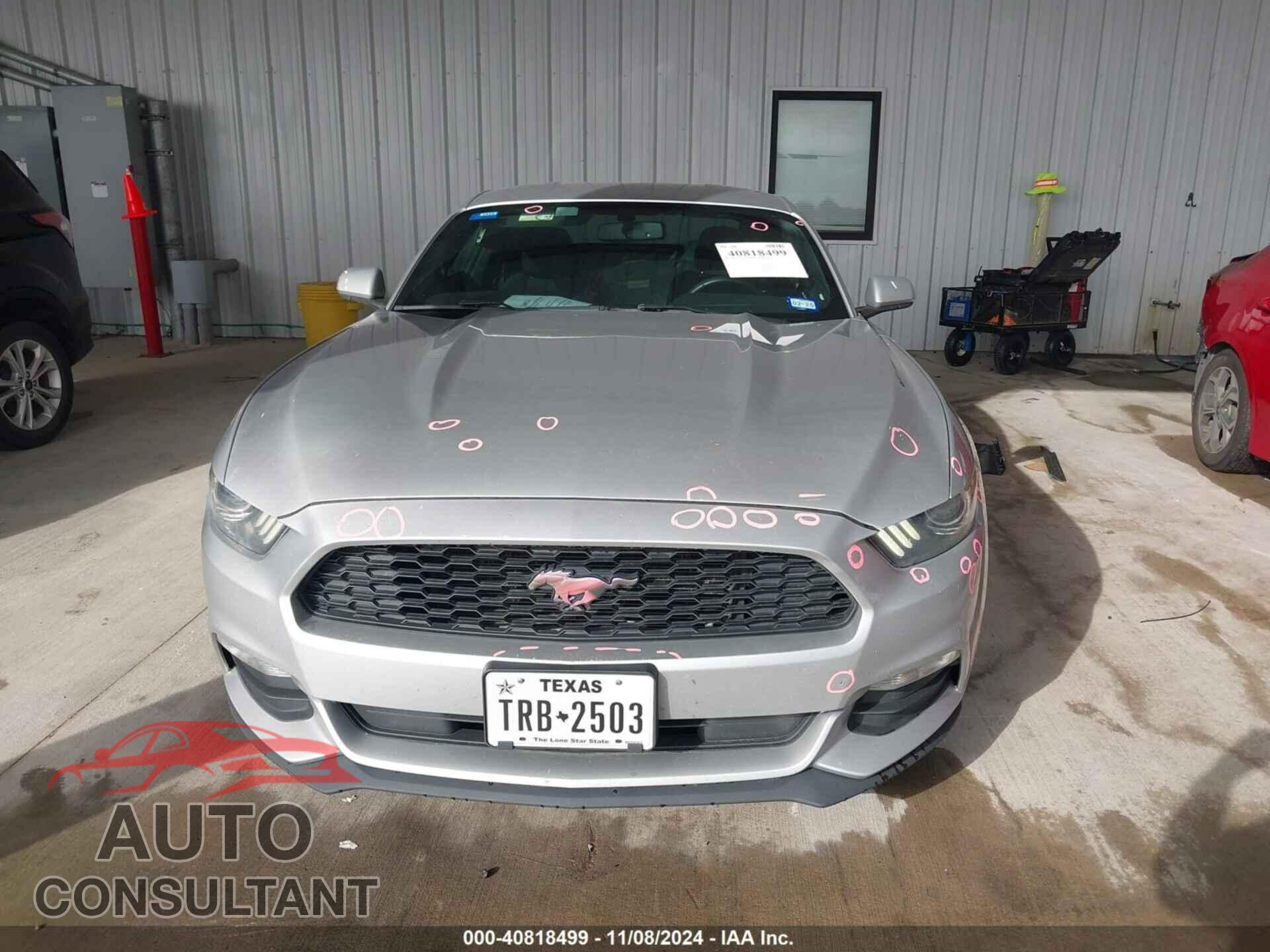 FORD MUSTANG 2015 - 1FA6P8AM6F5349316
