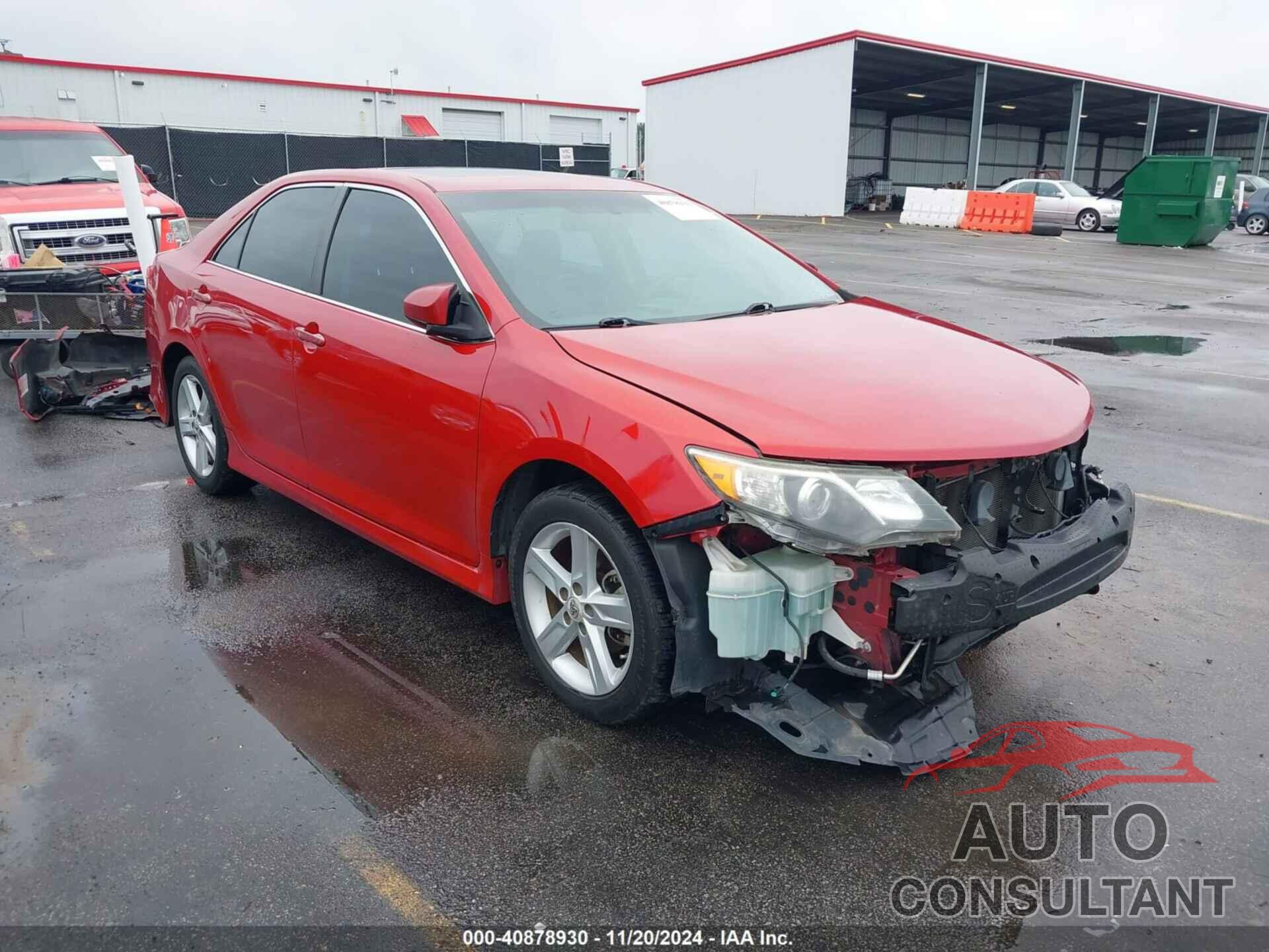 TOYOTA CAMRY 2012 - 4T1BF1FKXCU559201