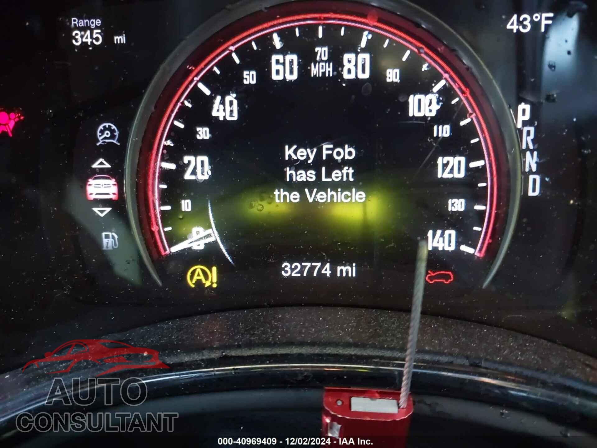 DODGE DURANGO 2022 - 1C4RDJDG9NC215908