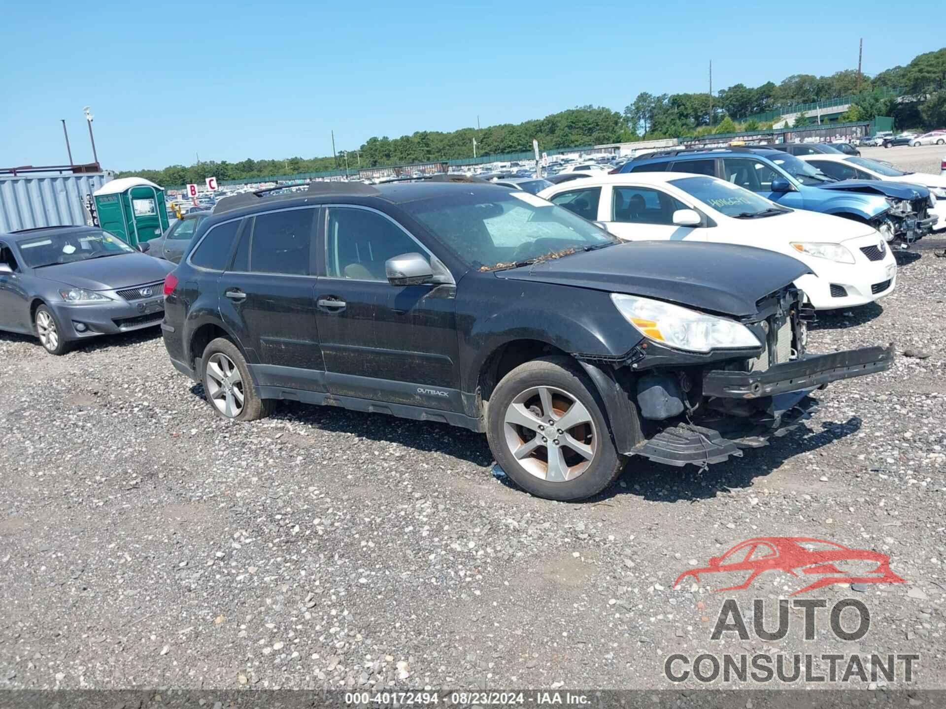 SUBARU OUTBACK 2013 - 4S4BRBSC1D3311325