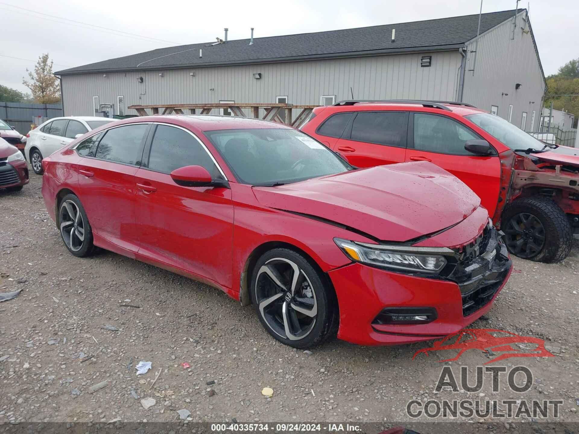 HONDA ACCORD 2018 - 1HGCV2F39JA025410