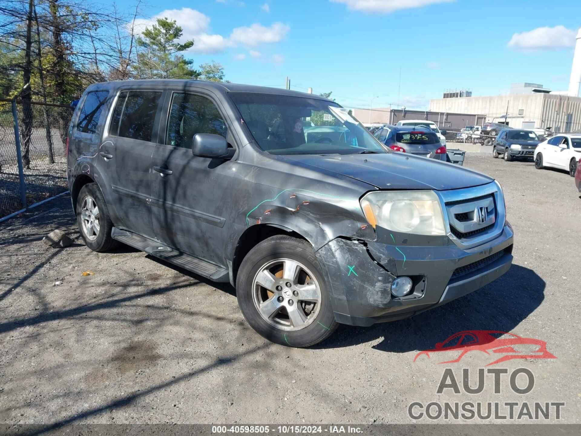 HONDA PILOT 2011 - 5FNYF3H63BB038550