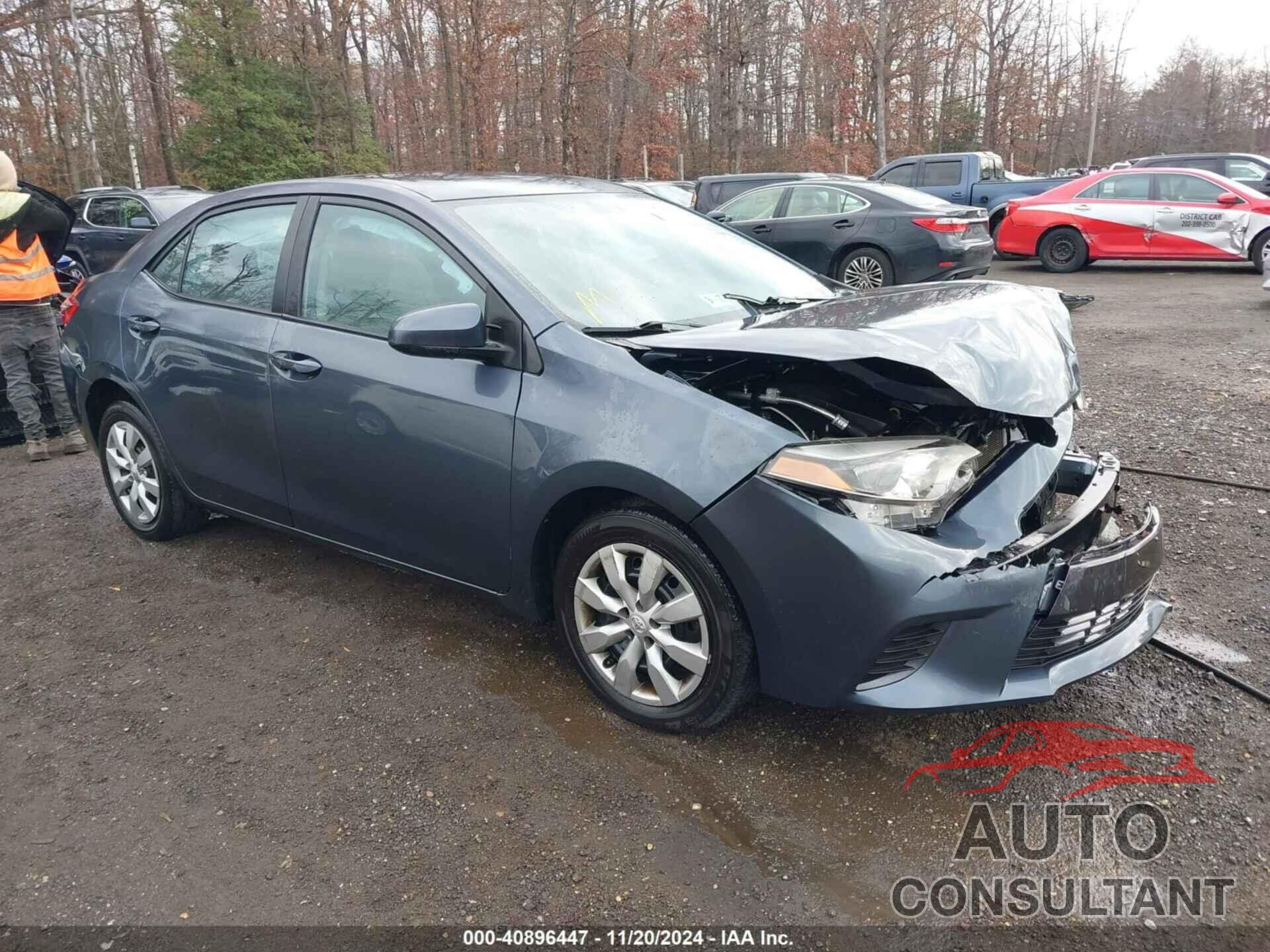 TOYOTA COROLLA 2016 - 2T1BURHE2GC510433