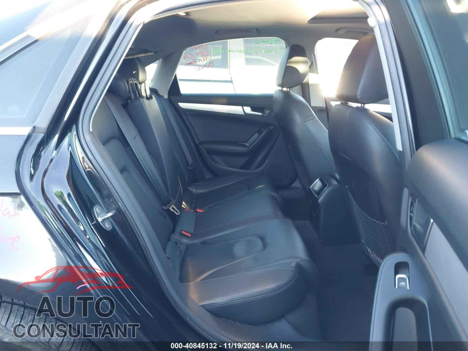 AUDI A4 2013 - WAUBFAFL4DN036827
