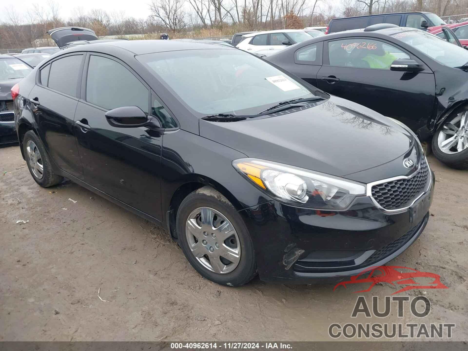 KIA FORTE 2014 - KNAFK4A69E5162165