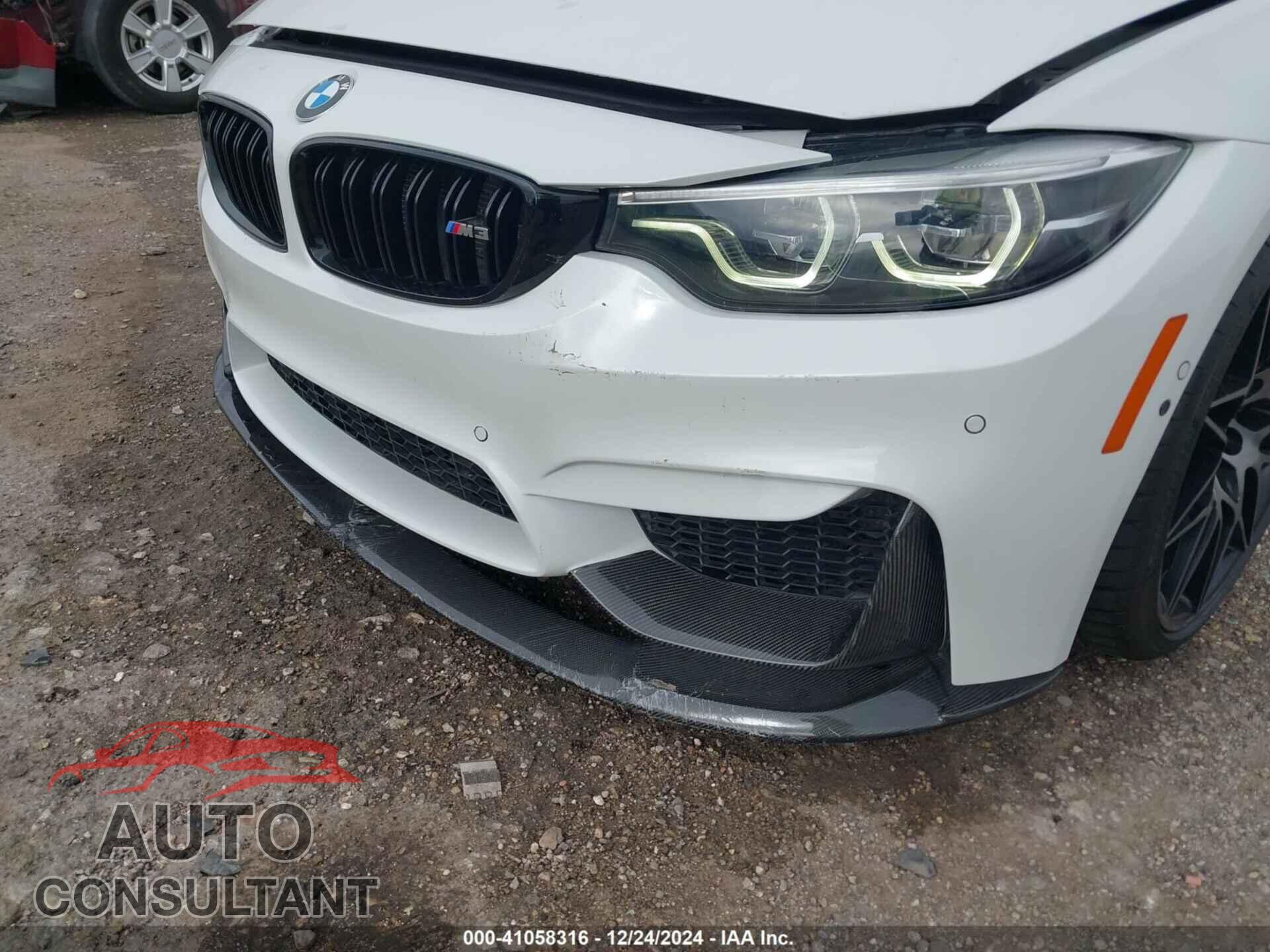 BMW M3 2018 - WBS8M9C58J5J78903